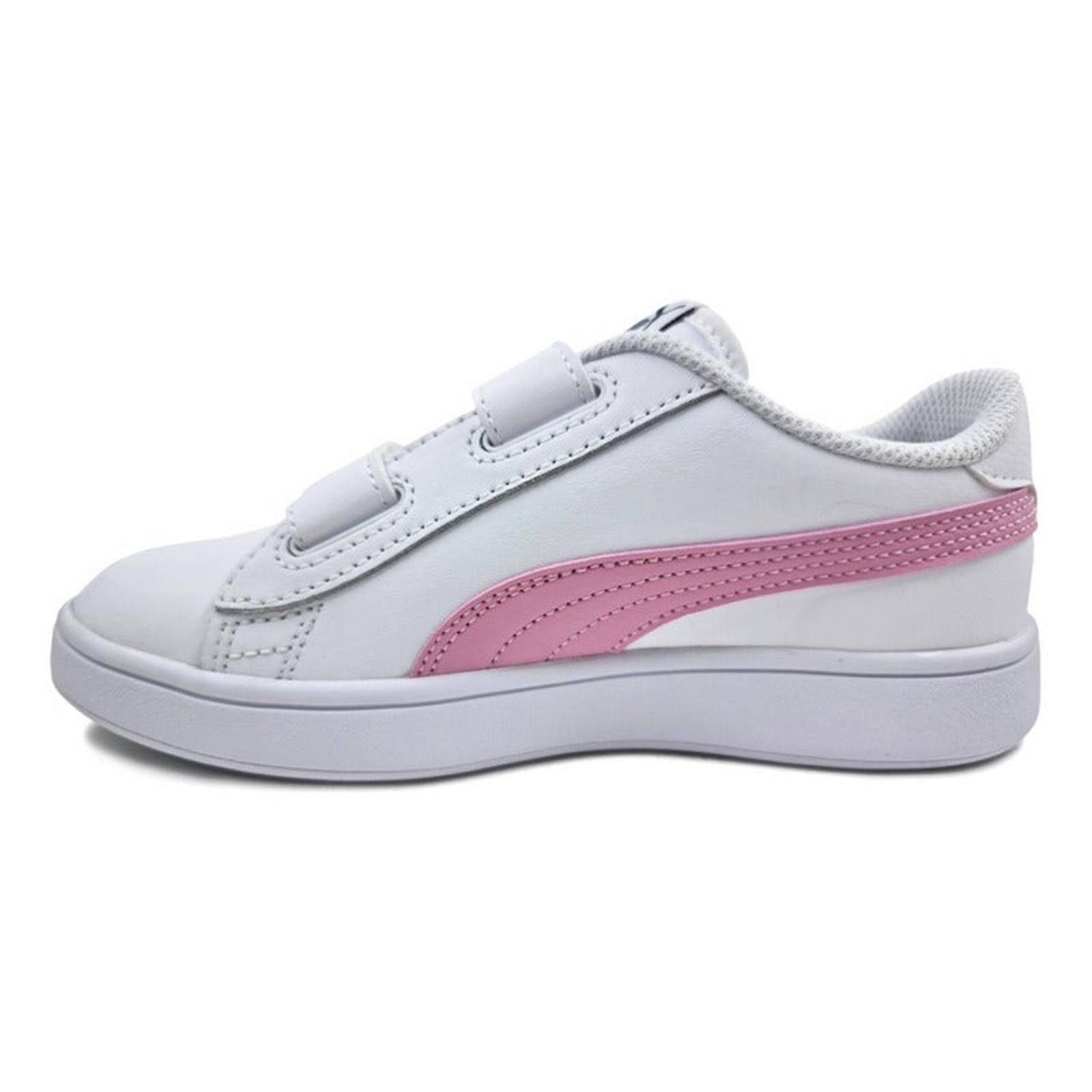 Tenis Para Niñas De Piel Talla 17 21.5 365173 35 Puma Smash 