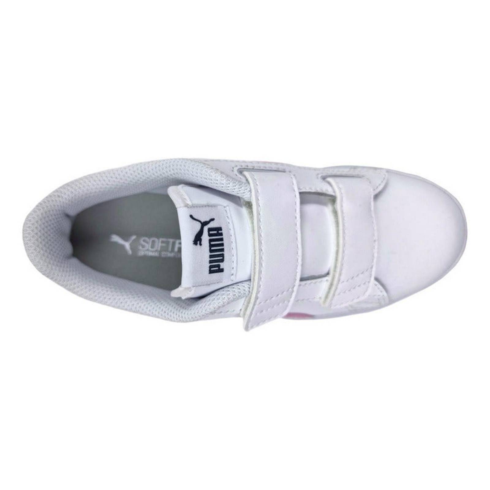 Tenis Para Niñas De Piel Talla 17 21.5 365173 35 Puma Smash 
