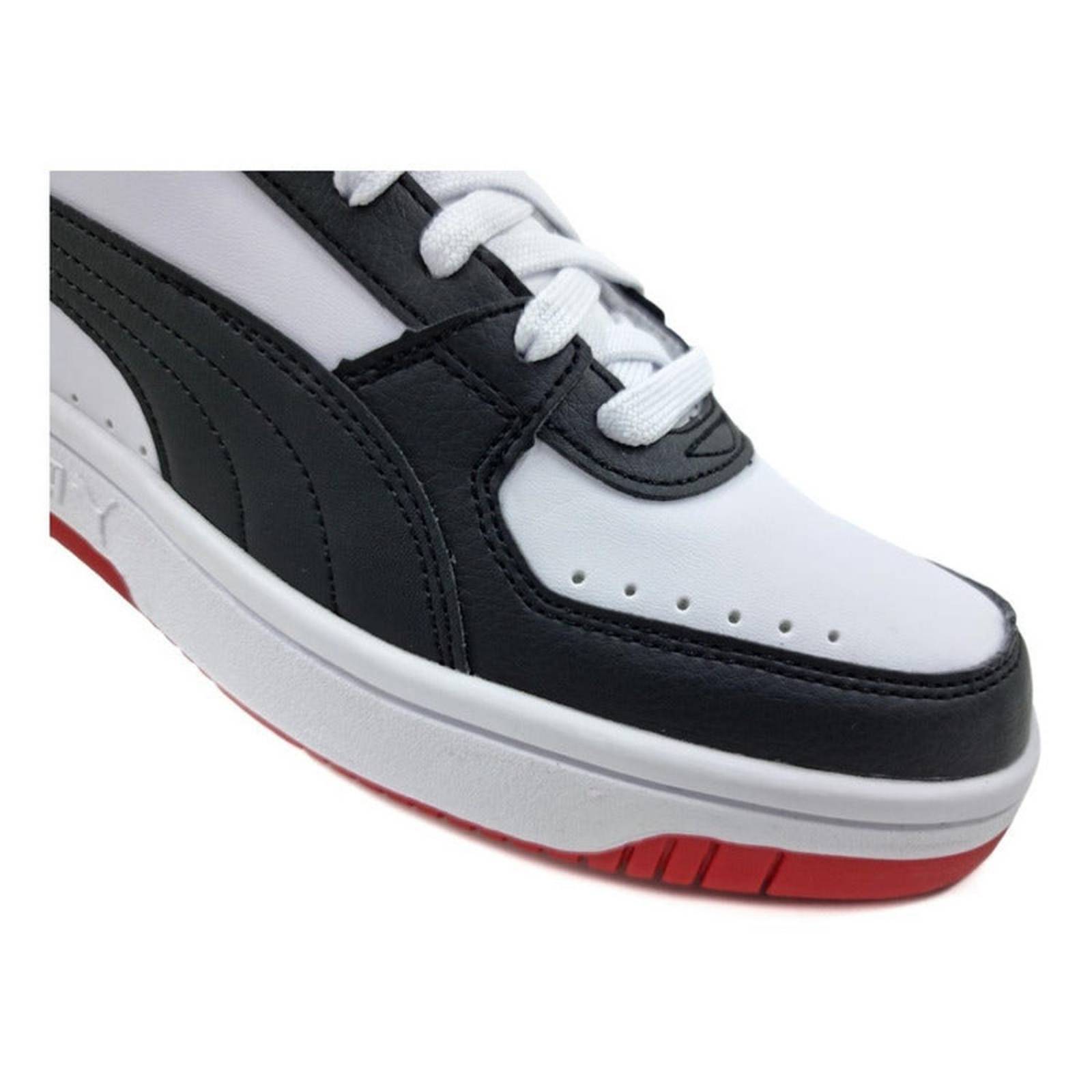 Tenis Puma Juvenil Rebound Joy Blanco Negro Rojo 37468703