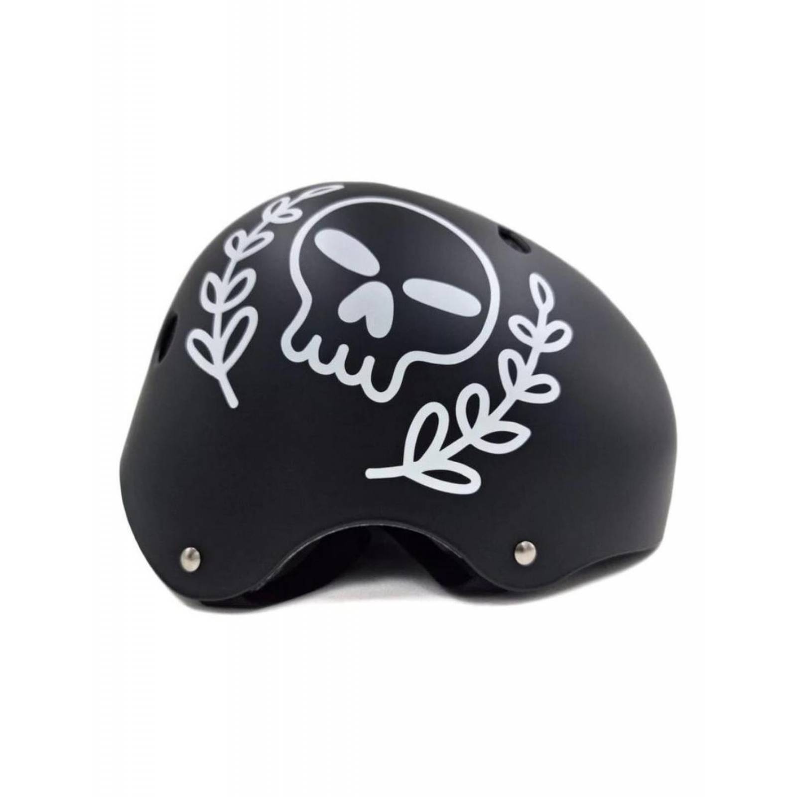 Casco Estilo Fox Xtreme Antifashion Negro Patinaje Skate 