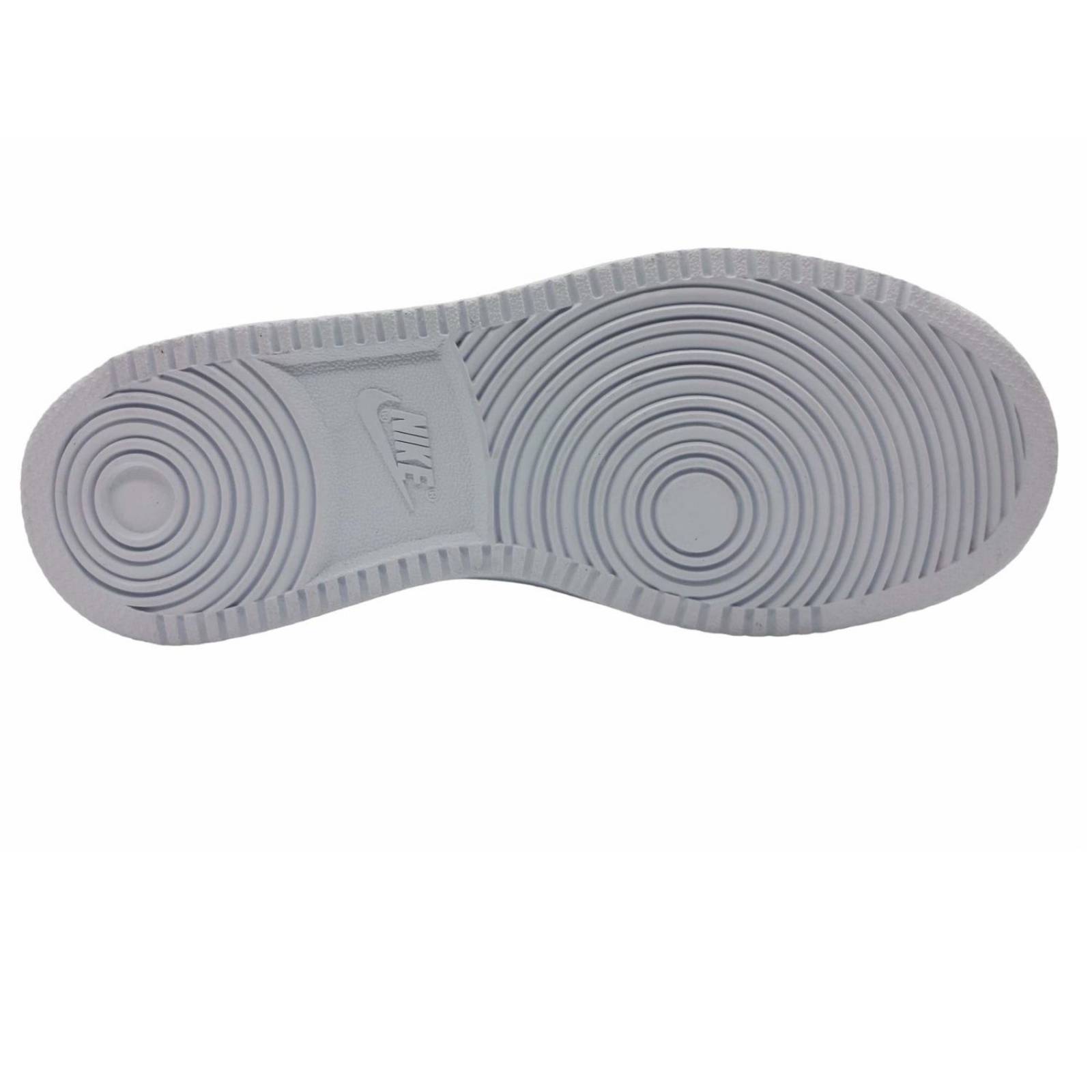 Tenis Nike Court Boroug Low GS Para Mujer Blanco-Rosa 845104 100 