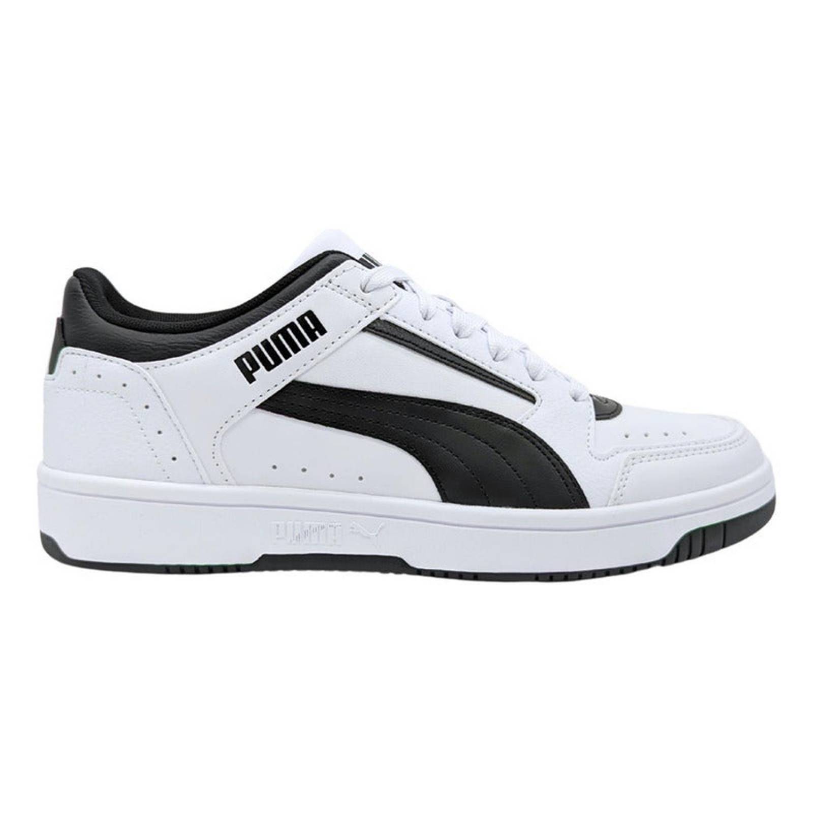 Tenis Puma Para Hombre Rebound Joy Low Blanco-negro