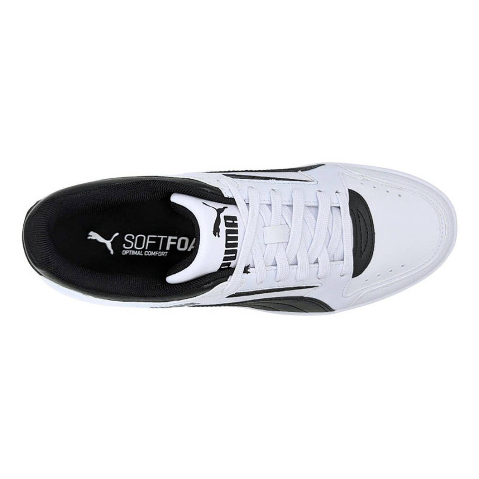Tenis Puma Para Hombre Rebound Joy Low Blanco-negro