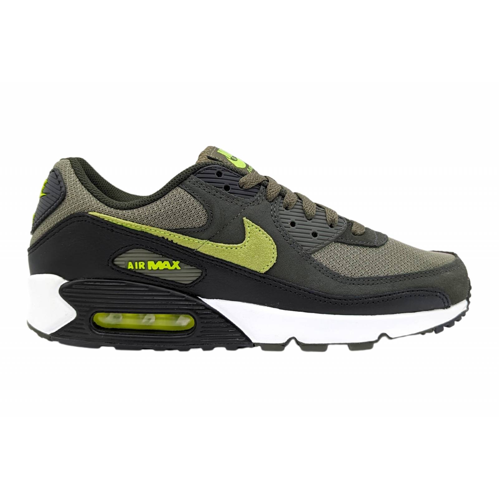 Tenis Nike Air Max 90 Olivo Para Hombre DQ4071 200 