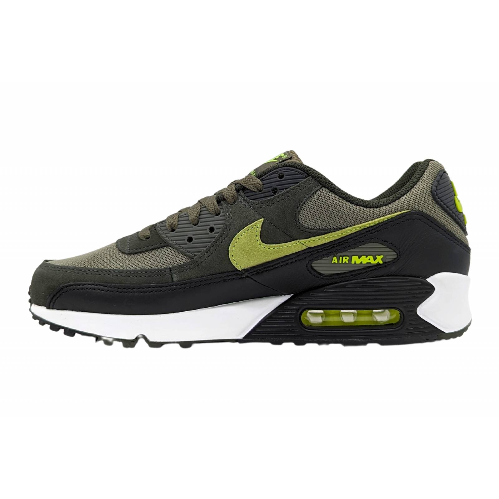 Tenis Nike Air Max 90 Olivo Para Hombre DQ4071 200 