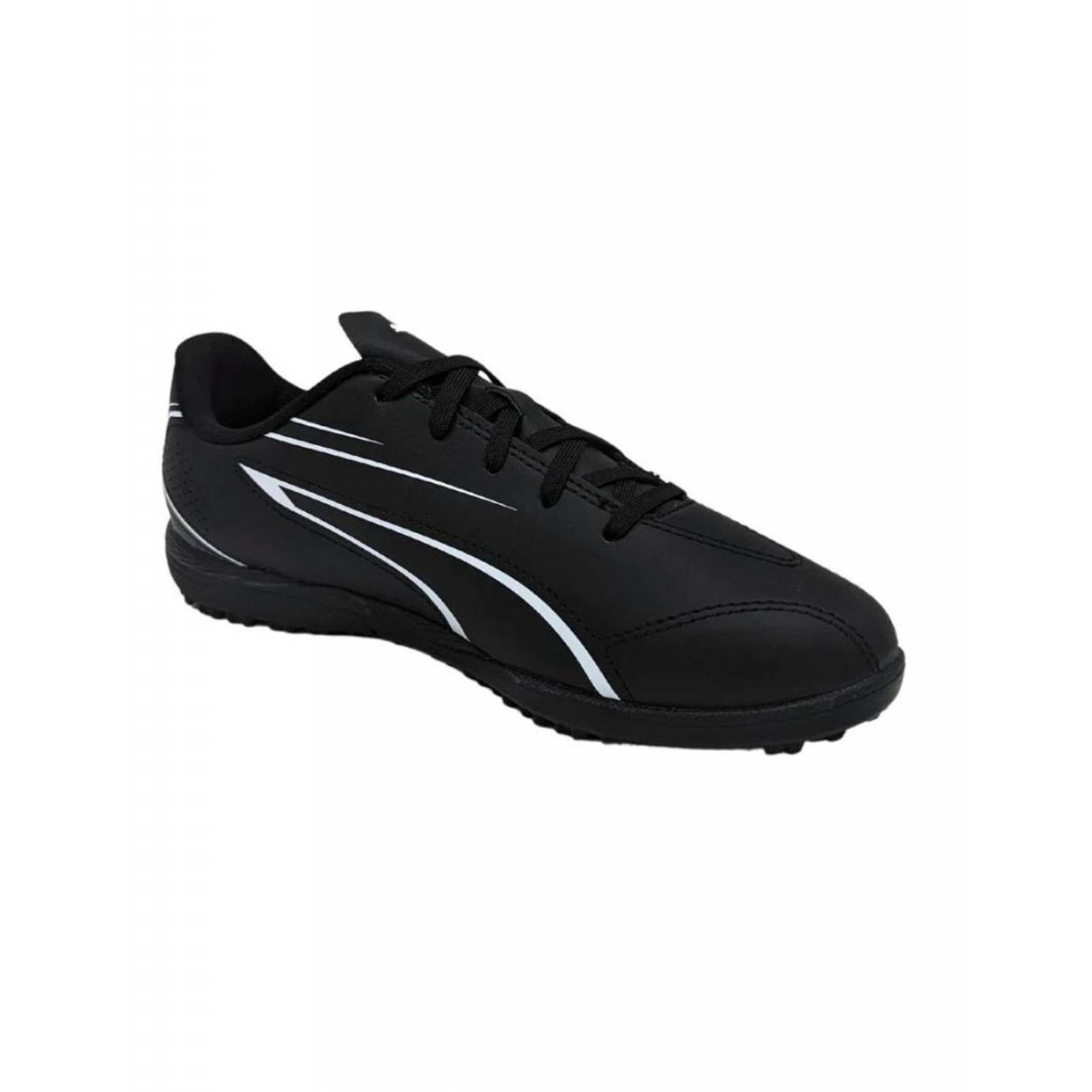 Tenis Puma Vitoria Tt Jr Negros Juvenil 107487 01 