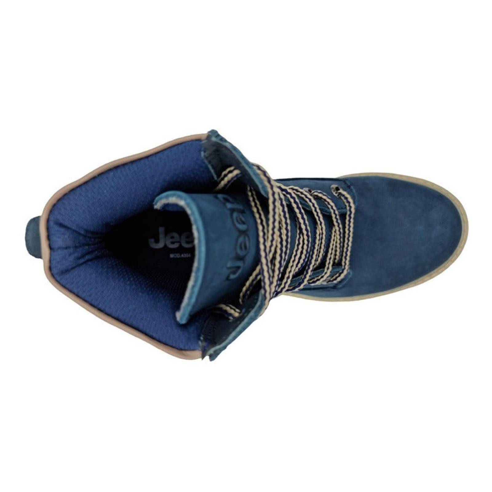 Jeep Mujer Bota Casual Urbana 4304 Nobuck Marino Original 