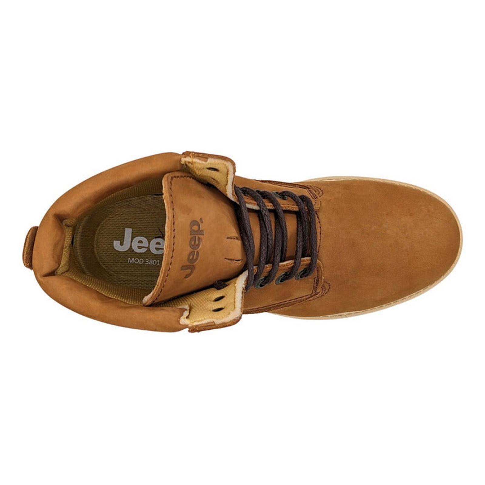 Botas De Piel Nobuck Bronce Hombre Jeep 3801 Tallas 25 30 Cm 