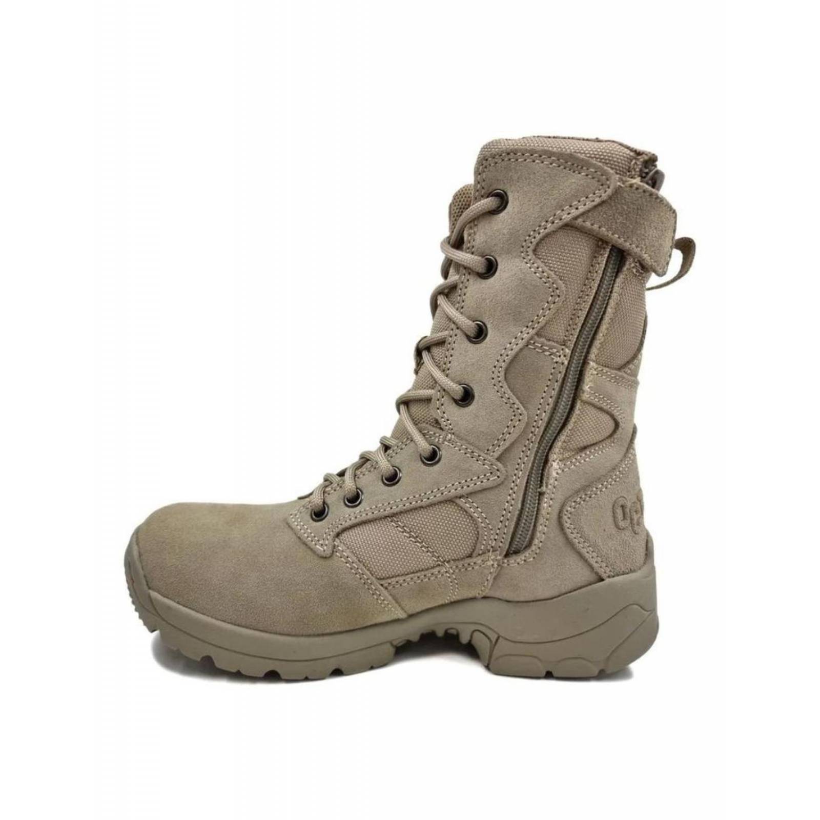 cici shoes Botas tácticas de amarrar para Mujer, Bote Militar para