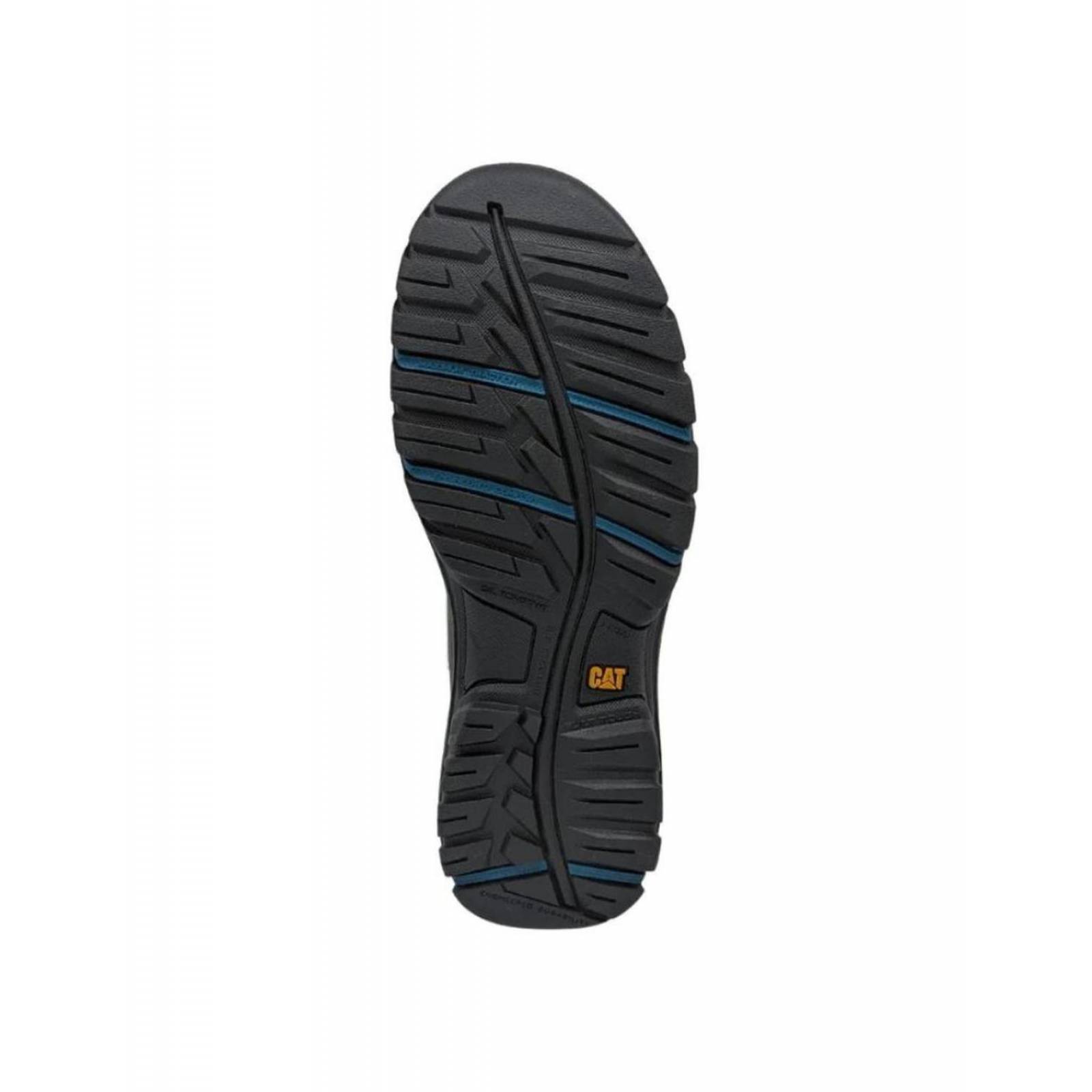 Botas Cat Mae St Negro Con Casco Para Mujer P91022 
