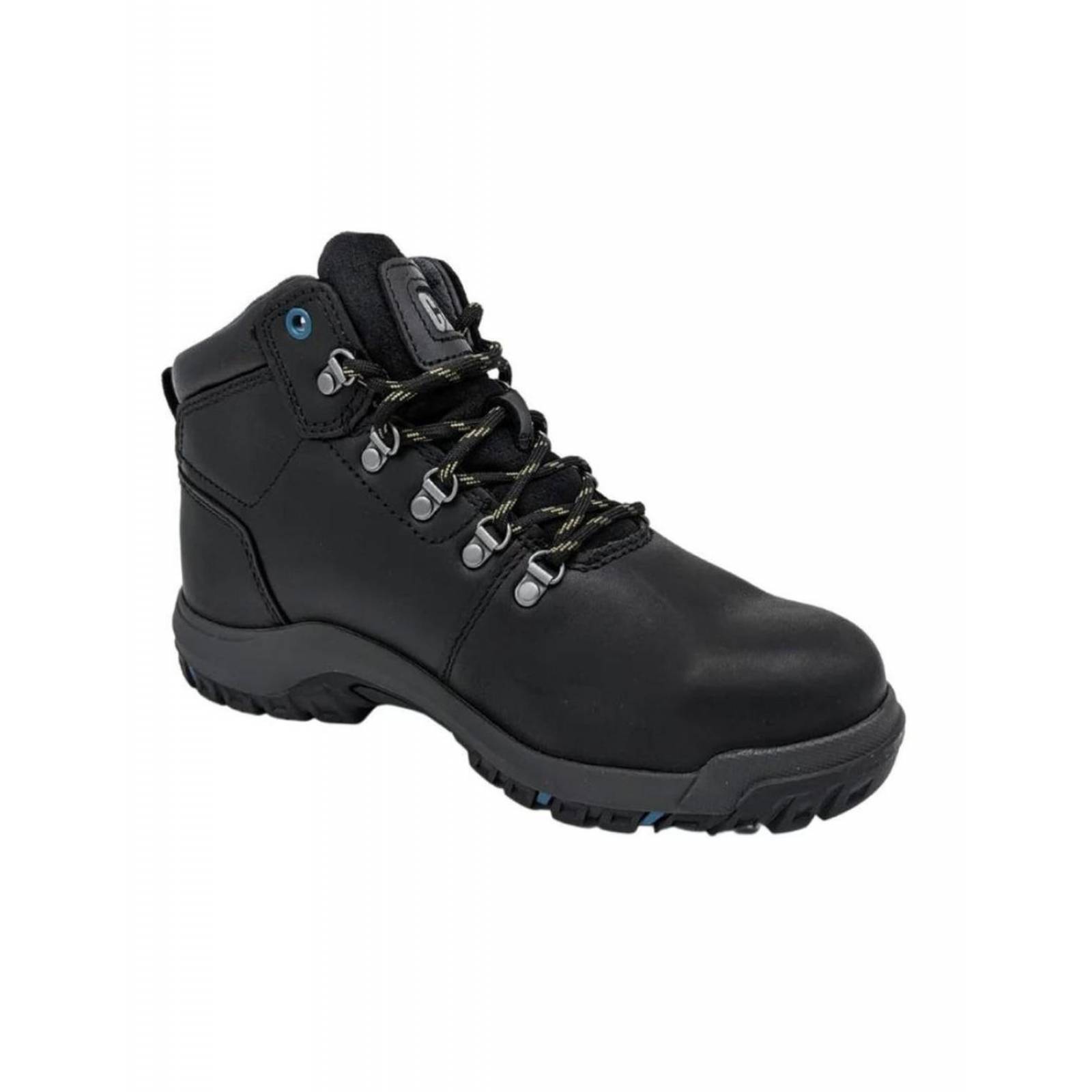 Botas Cat Mae St Negro Con Casco Para Mujer P91022 