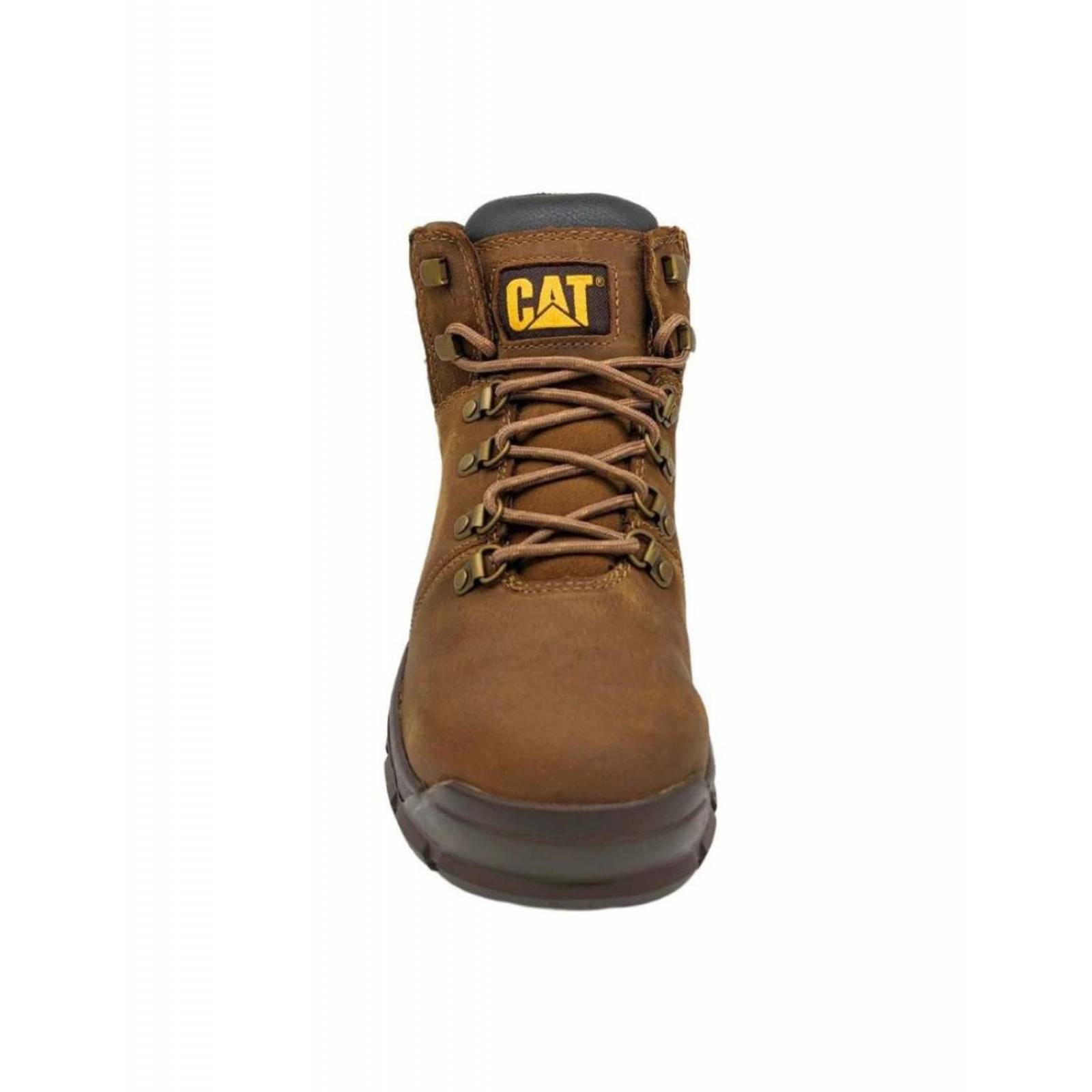 Botas Cat Charge Wp Café Con Casco Para Hombre P91317 