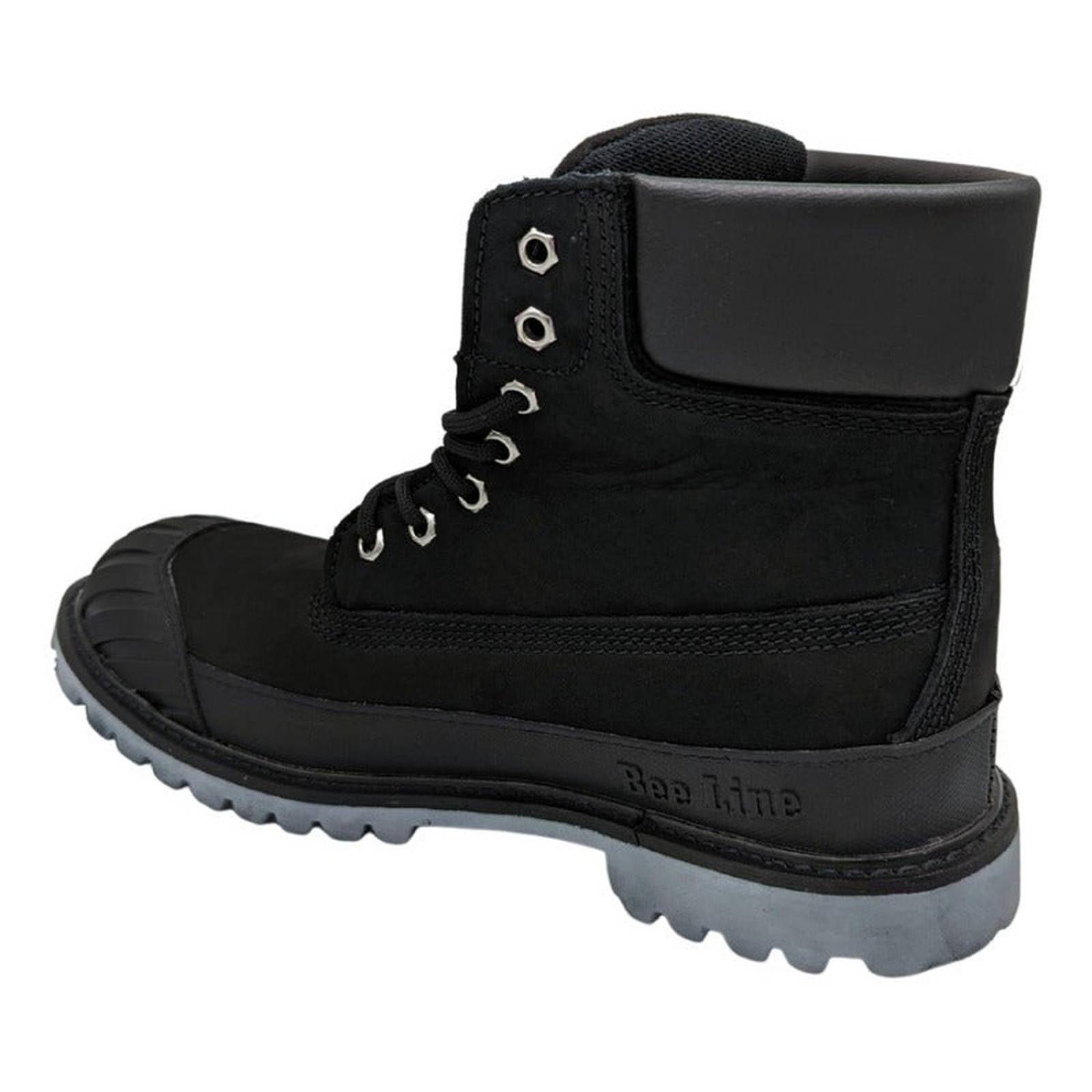 Botas Hombre Caribu 784-p Piel Nobuck Montaña Trabajo Casual 