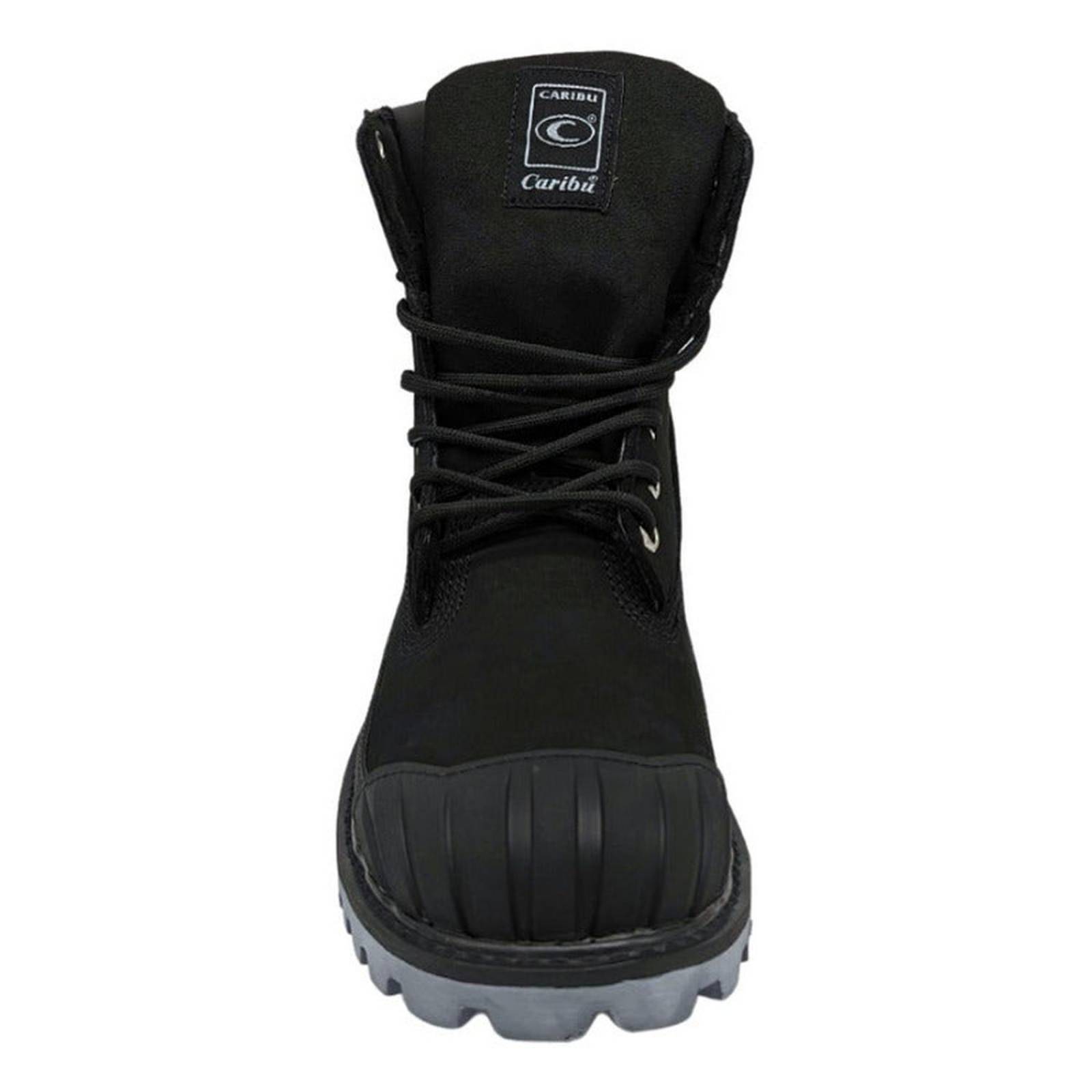 Botas Hombre Caribu 784-p Piel Nobuck Montaña Trabajo Casual 