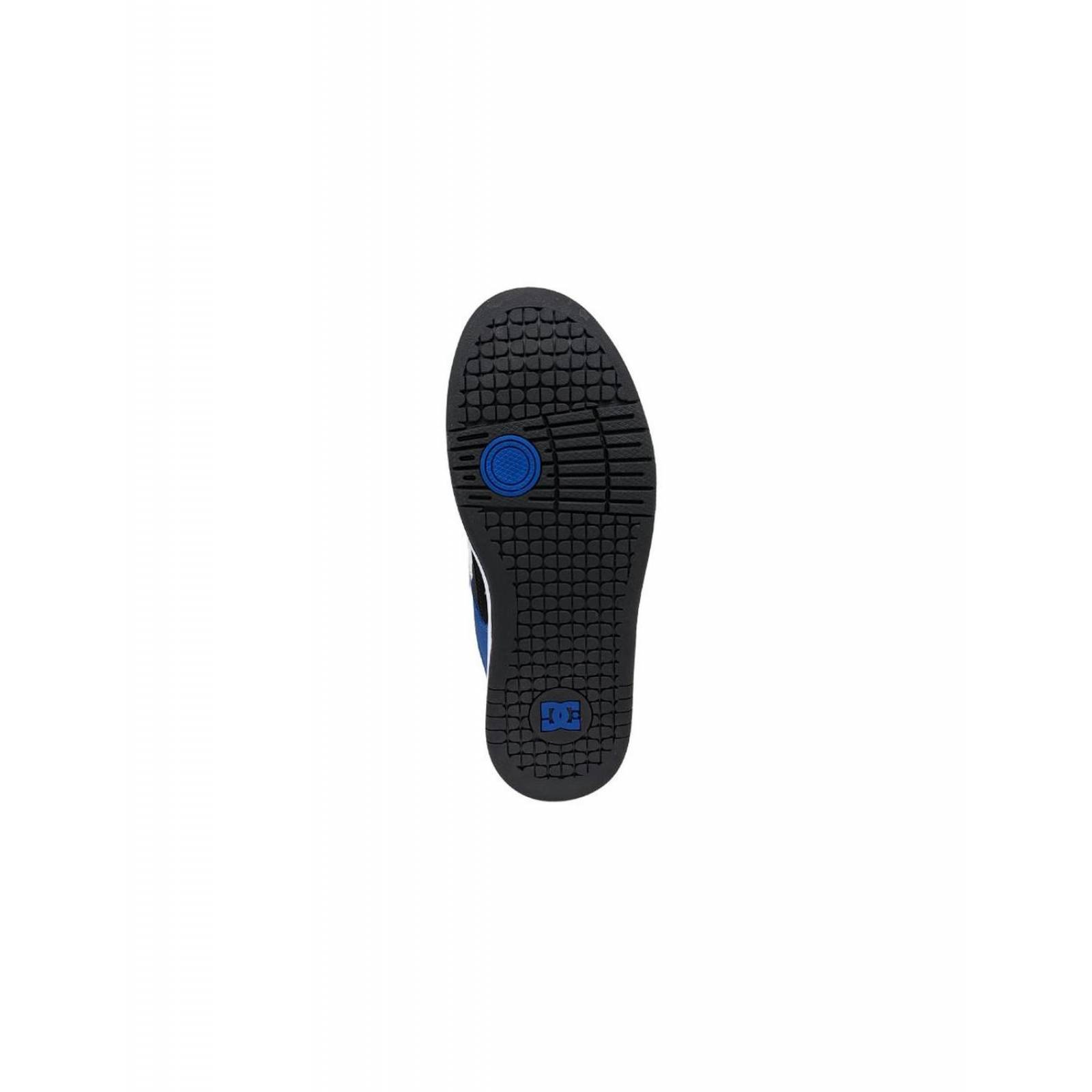 Tenis Dc Manteca 4 Negro-azul Skate Para Hombre Adys100765 