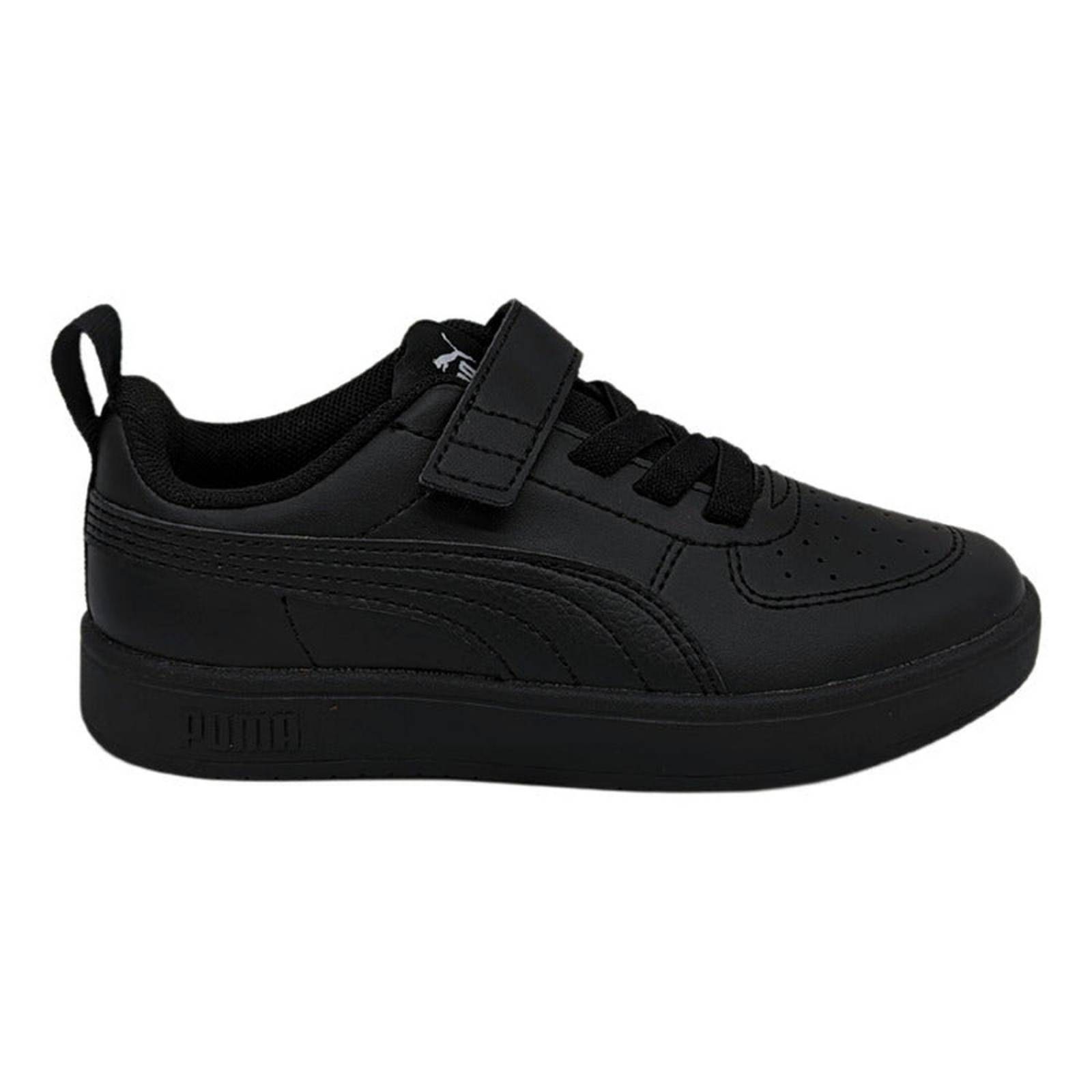 Tenis Puma Rickie Ac Ps Negros-negro 385836 02 Para Niños