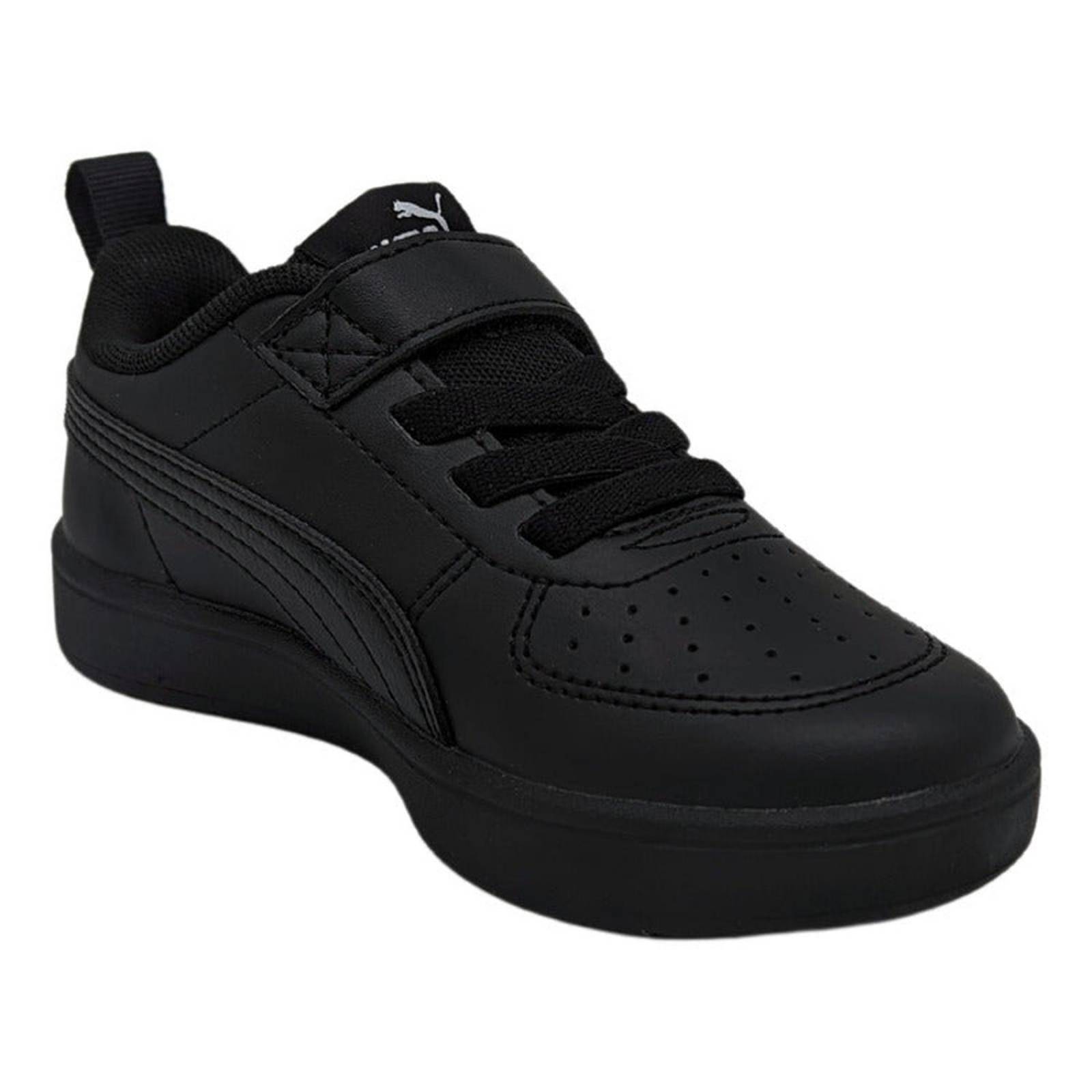 Tenis Puma Rickie Ac Ps Negros-negro 385836 02 Para Niños