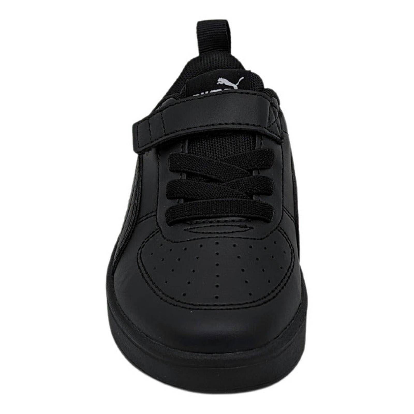 Tenis Puma Rickie Ac Ps Negros-negro 385836 02 Para Niños