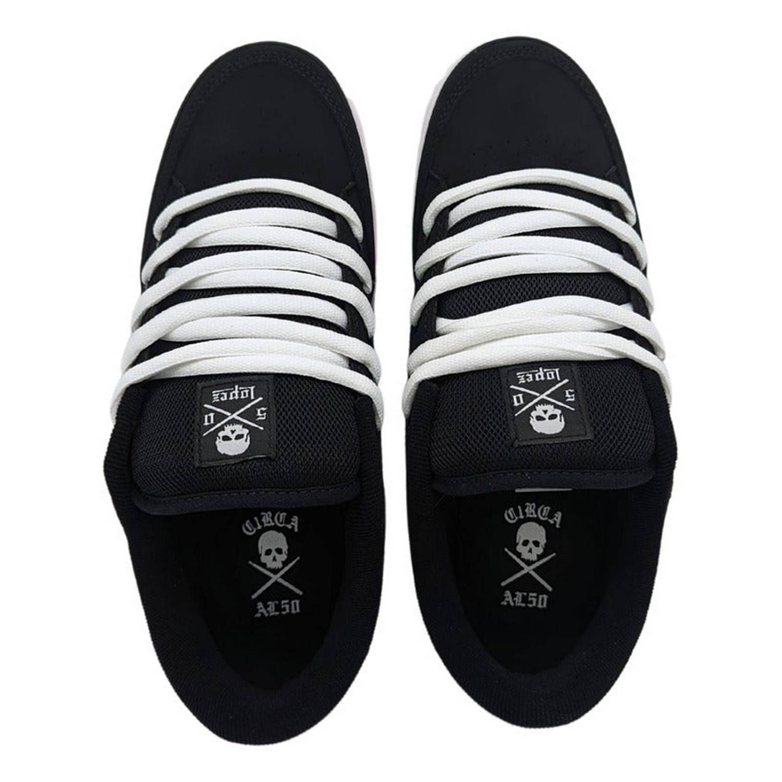 Tenis Circa Al50 Negro-blanco 0615 Para Hombre 