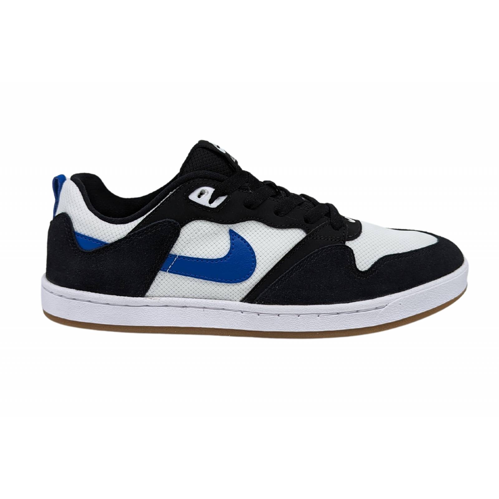 Tenis Nike SB Alleyoop Para Hombre CJ0882 104 Blanco-Negro-Azul