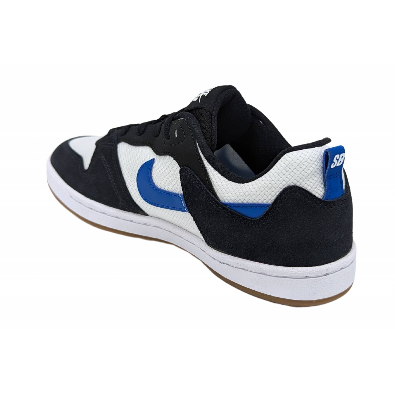 Tenis Nike SB Alleyoop Para Hombre CJ0882 104 Blanco-Negro-Azul