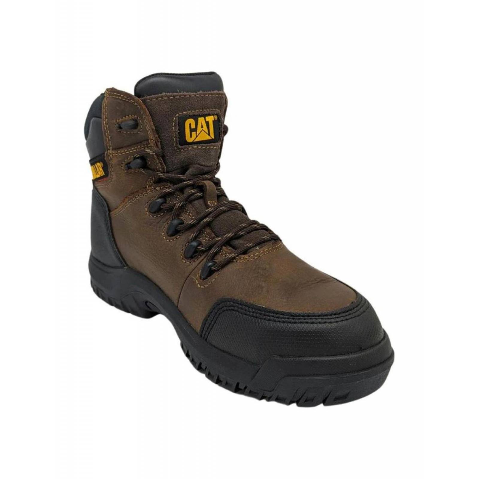 Botas Cat Piel Café Resorption Ct Wp P90977 Para Hombre 