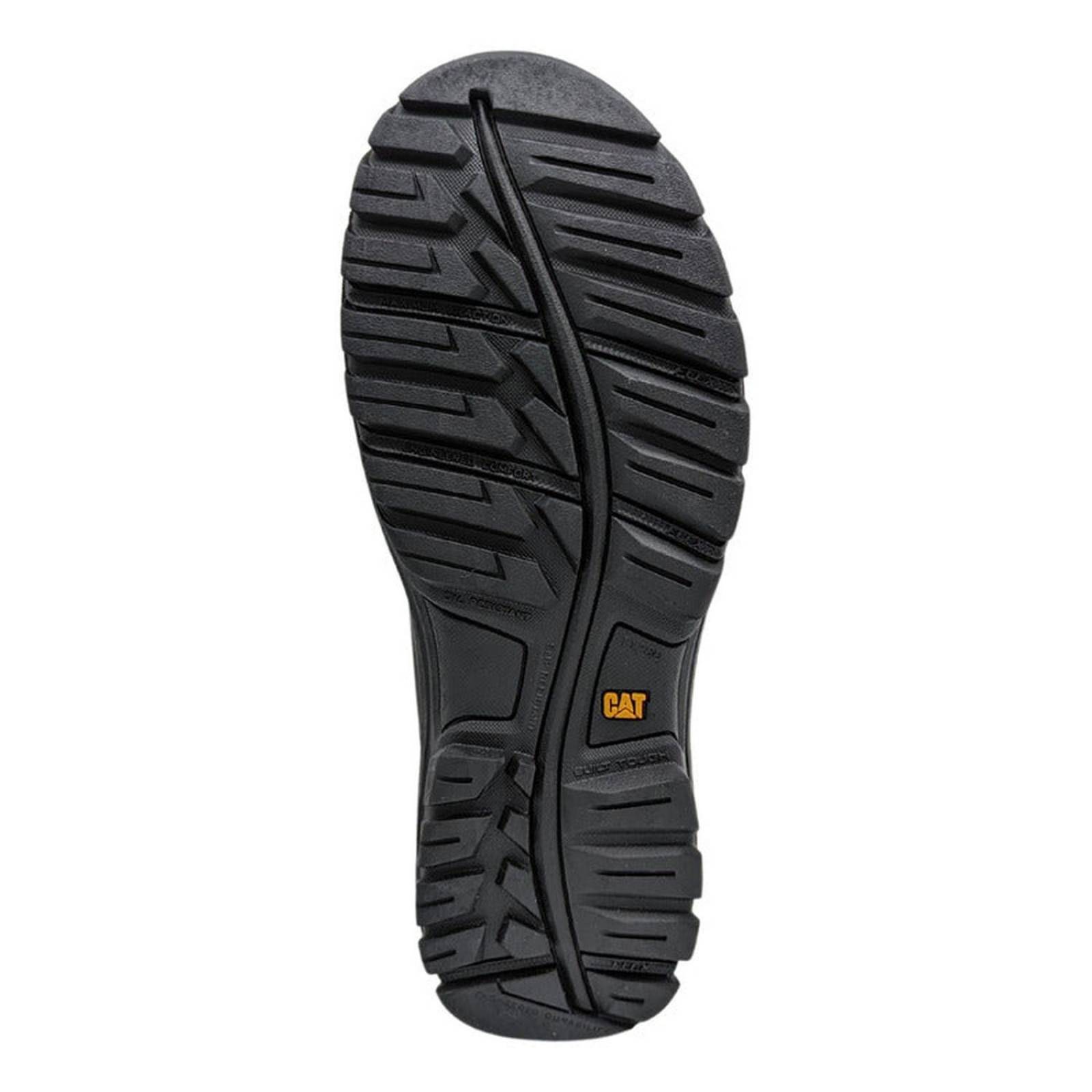 Botas Cat Piel Negras Outline St P90800 Para Hombre 