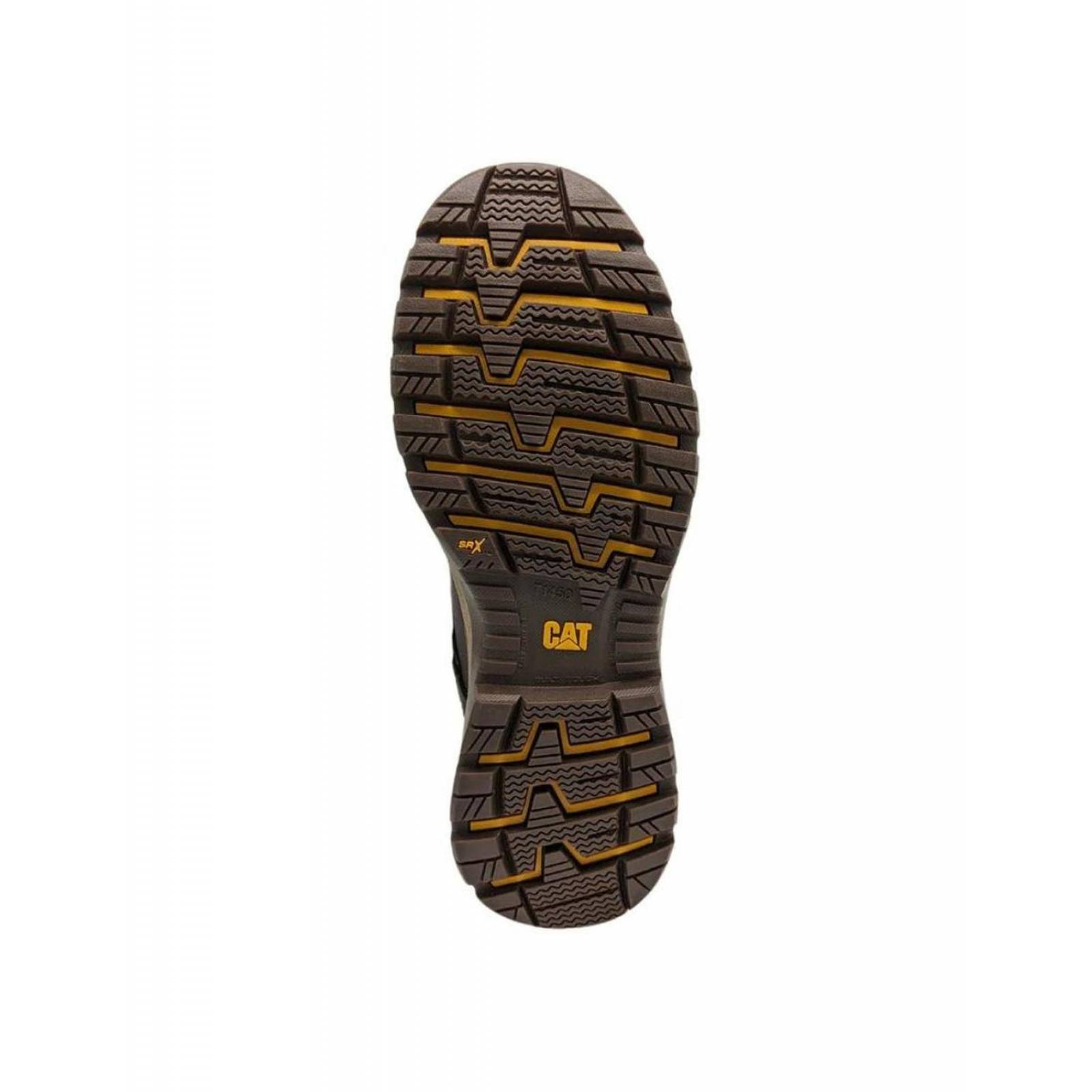 Botas Cat Piel Café Fairbanks P91080 Para Hombre 