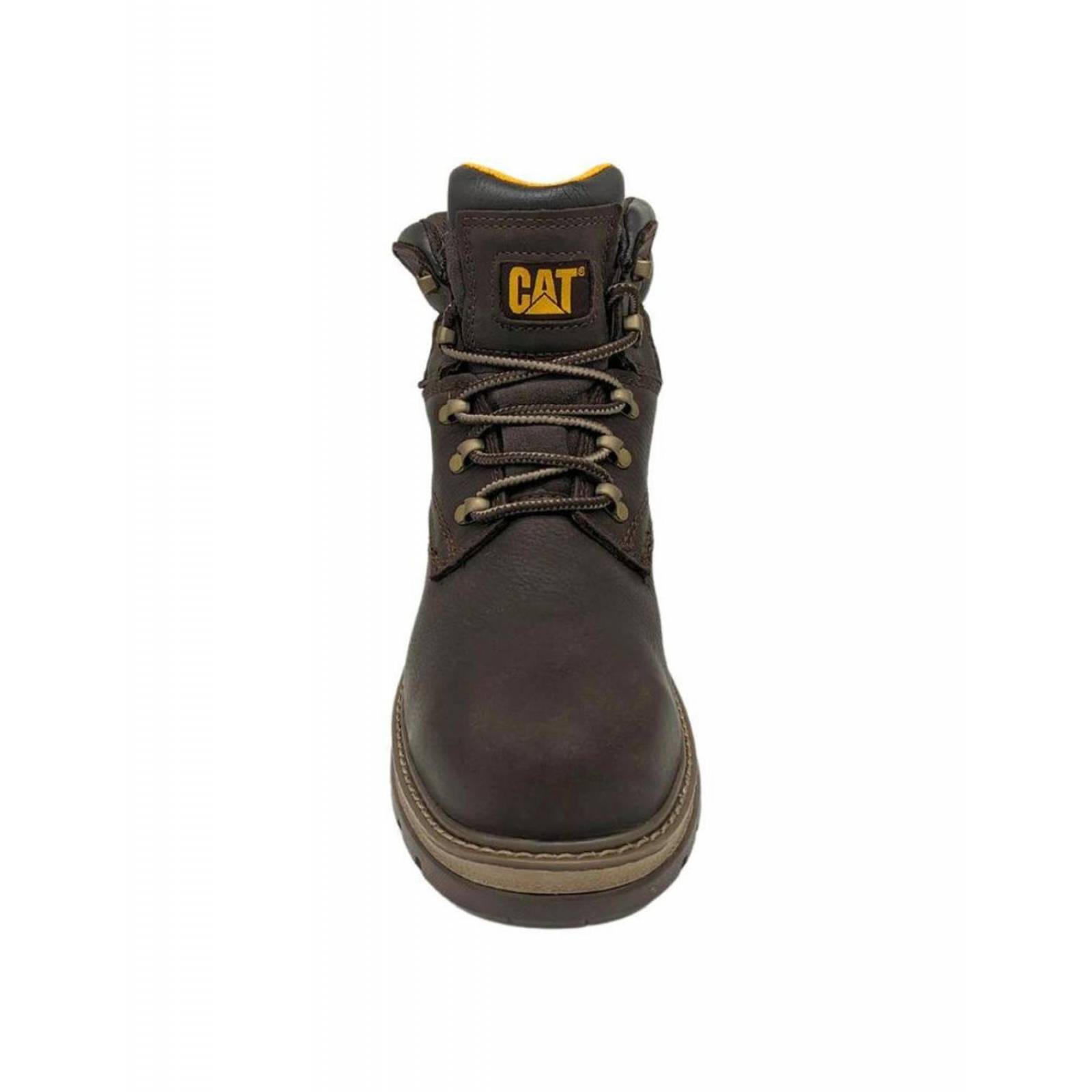 Botas Cat Piel Café Fairbanks P91080 Para Hombre 