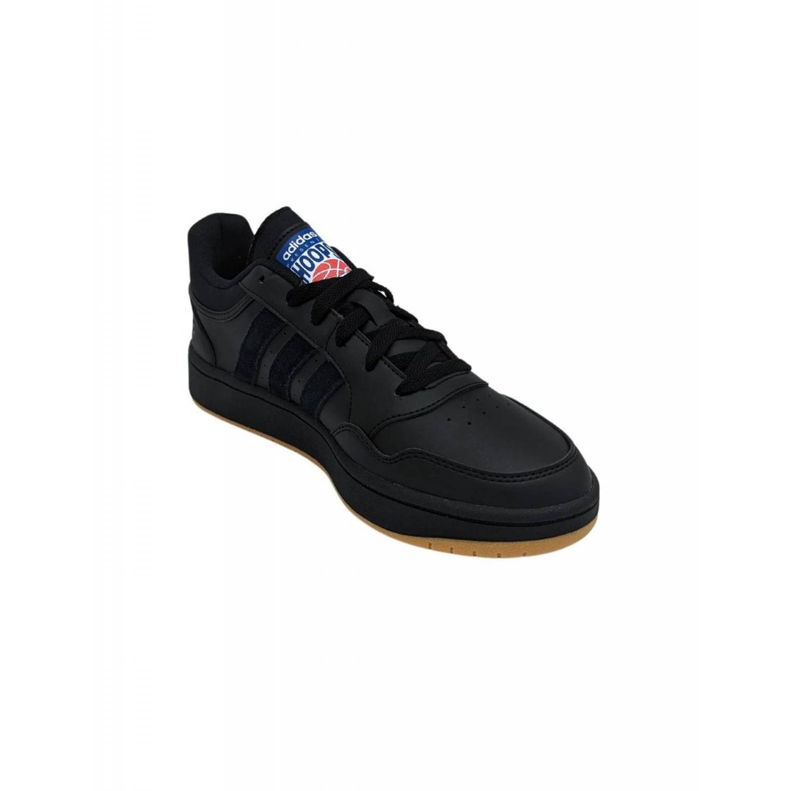 Tenis Adidas Hoops 3.0 Negro-Goma GY4727 Para Hombre 