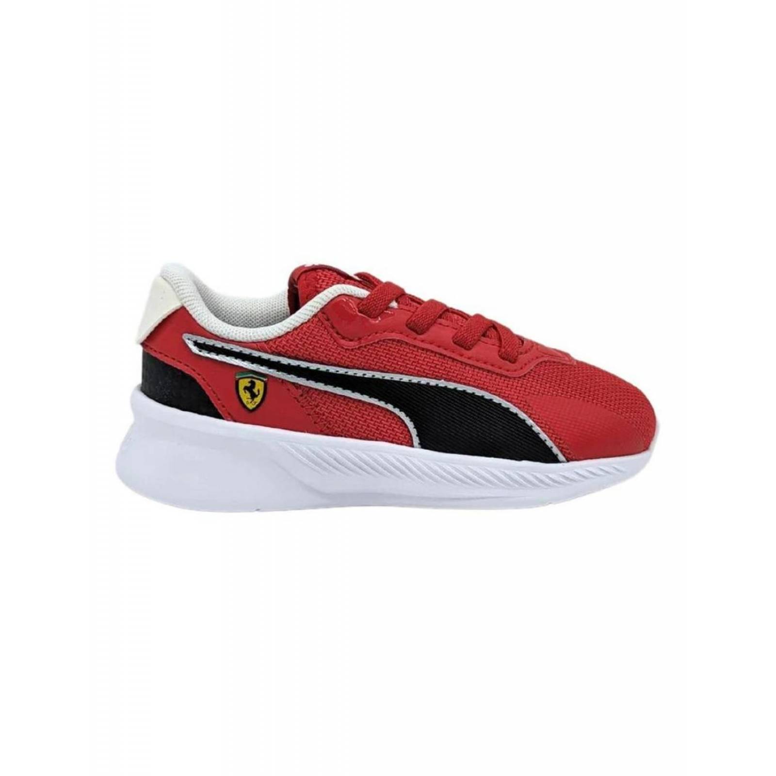 Tenis Puma Ferrari Lilburion Rojo blco 307740 02 Para Ninos