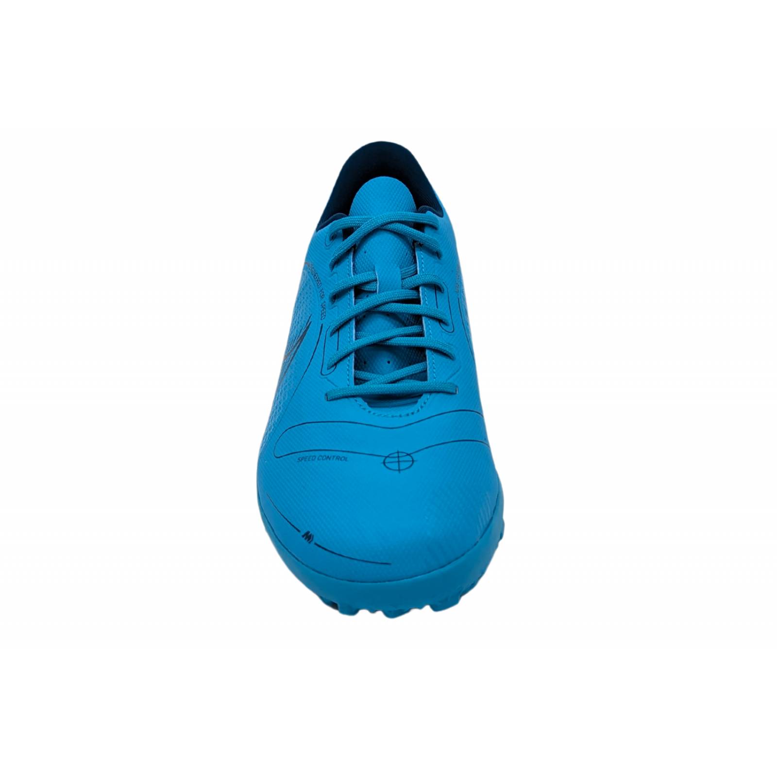 Tenis Nike Futbol Vapor 14 Club TF Azul DJ2908 484 Para Hombre 