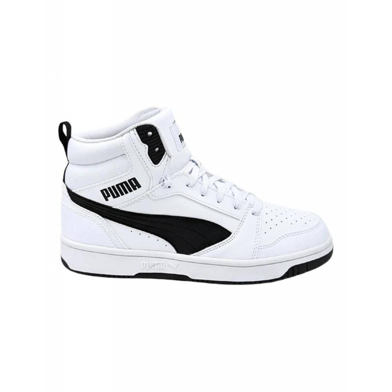 Zapatillas Rebound V6 Mid para Niño, Blanco