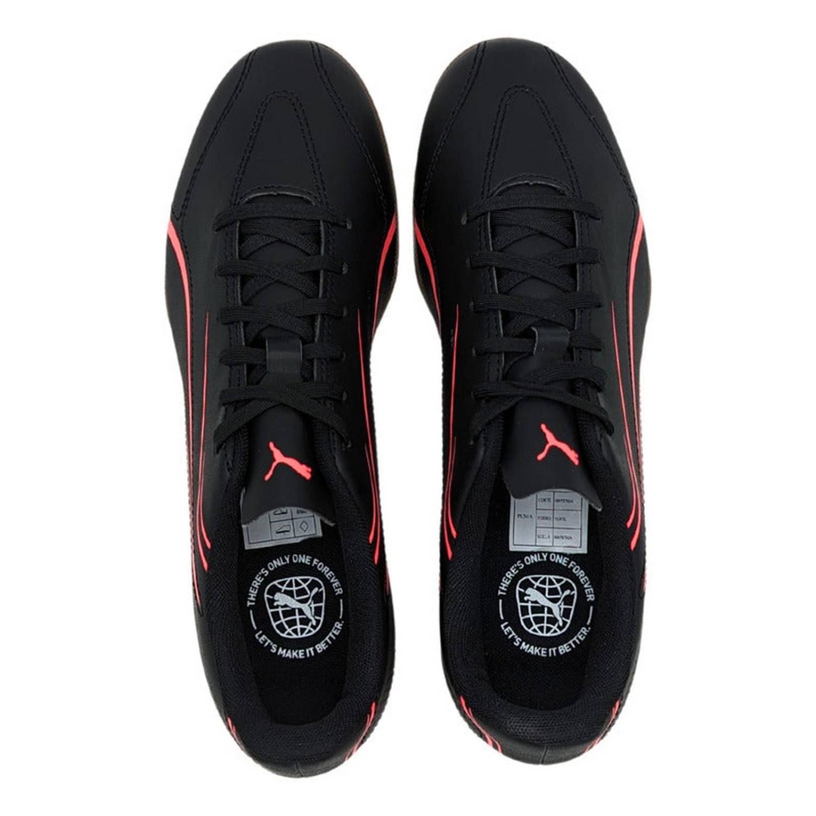 Tenis puma negro con rosa online metalico