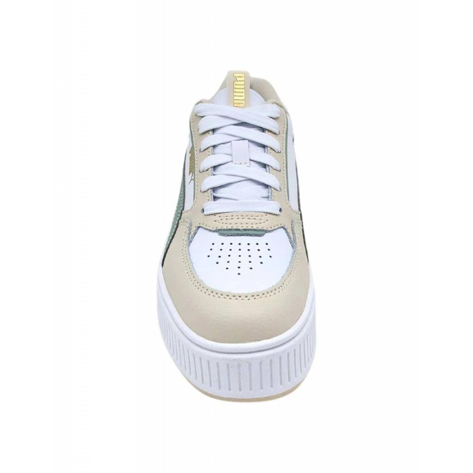 Tenis Puma Karmen Rebelle Blanco-verde 387212 16 Para Mujer