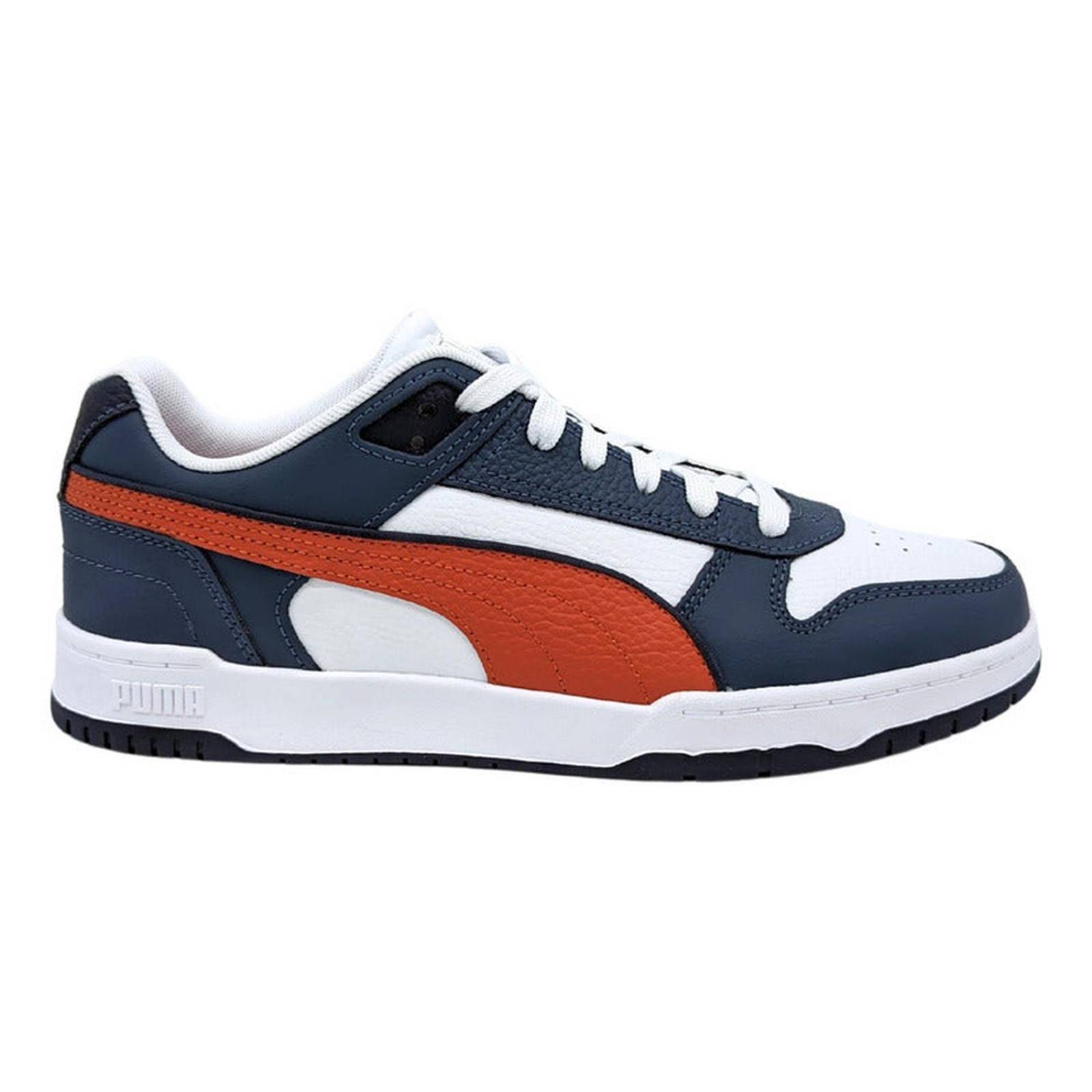 Tenis Puma Rbd Game Low Blanco-azul 386373 19 Para Hombre 