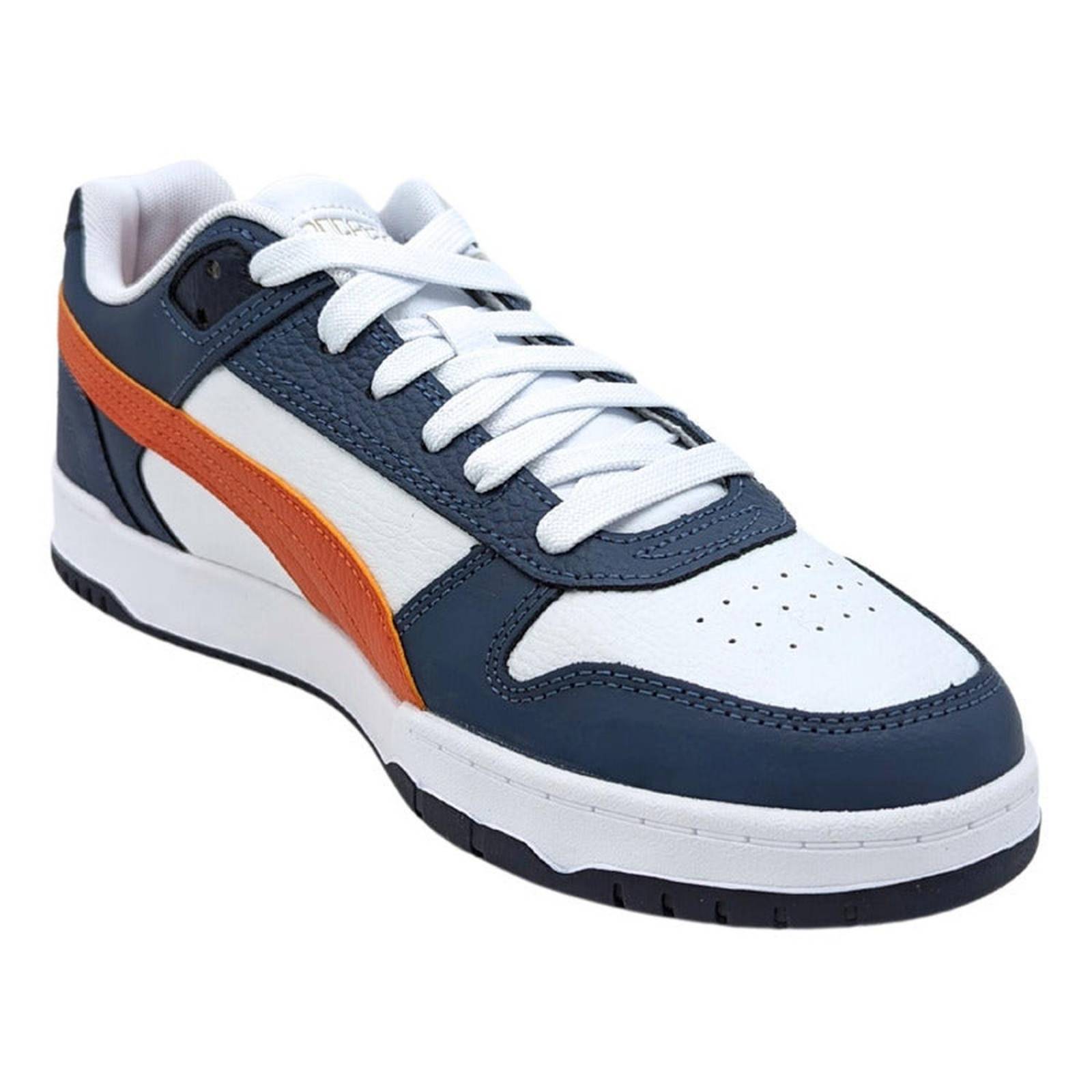 Tenis Puma Rbd Game Low Blanco-azul 386373 19 Para Hombre 