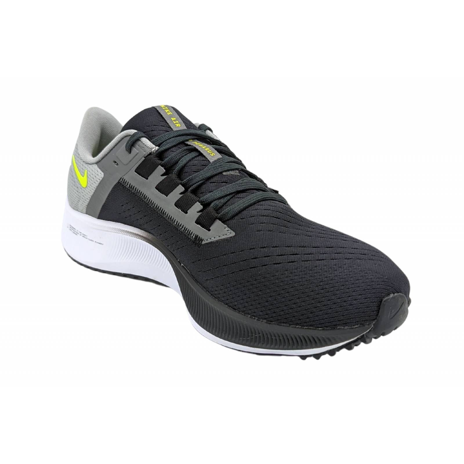 Tenis Nike Air Zoom Pegasus 38 Gris oscuro-Gris CW7356 005 Para Hombre 