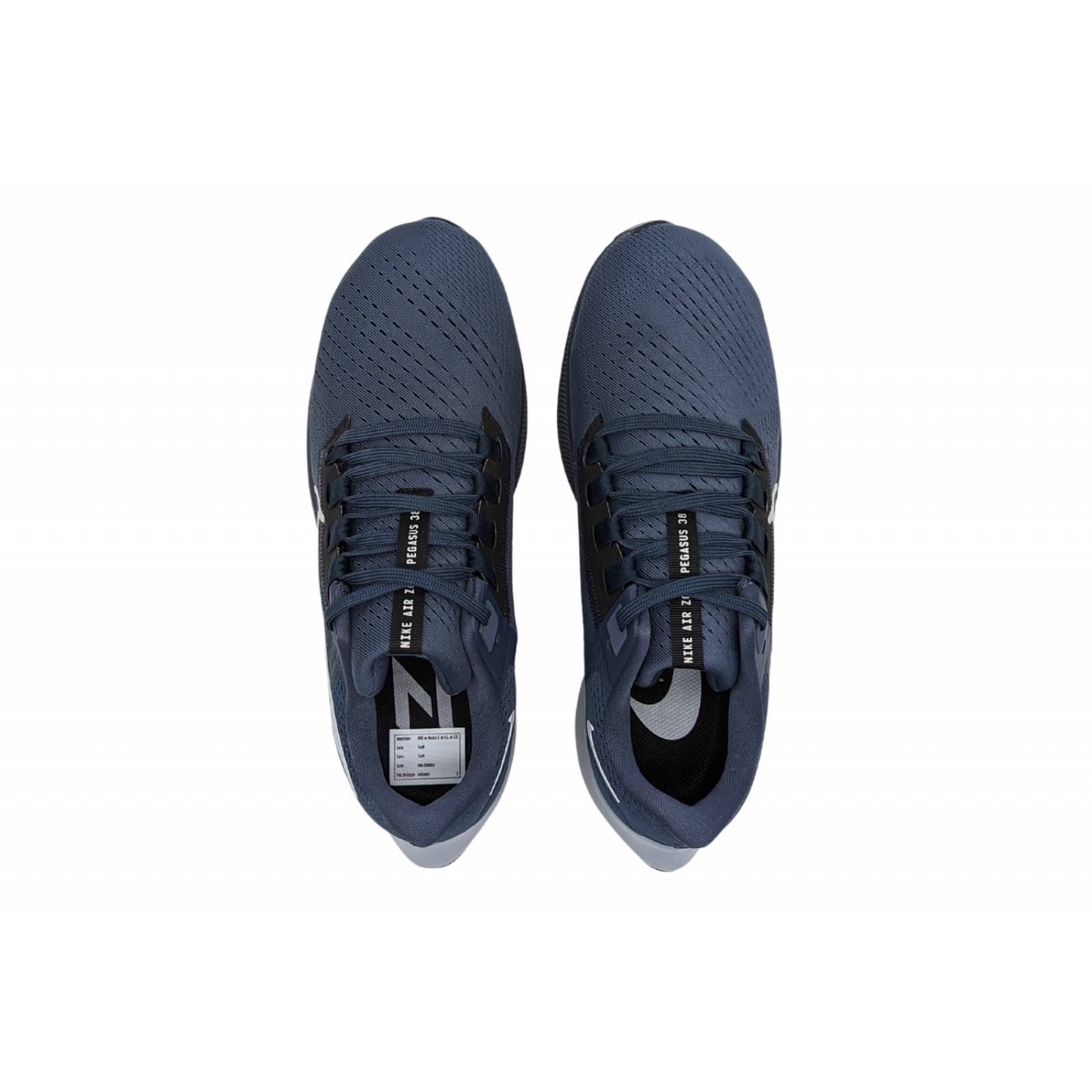 Tenis Nike Air Zoom Pegasus 38 Azul CW7356 400 Para Hombre