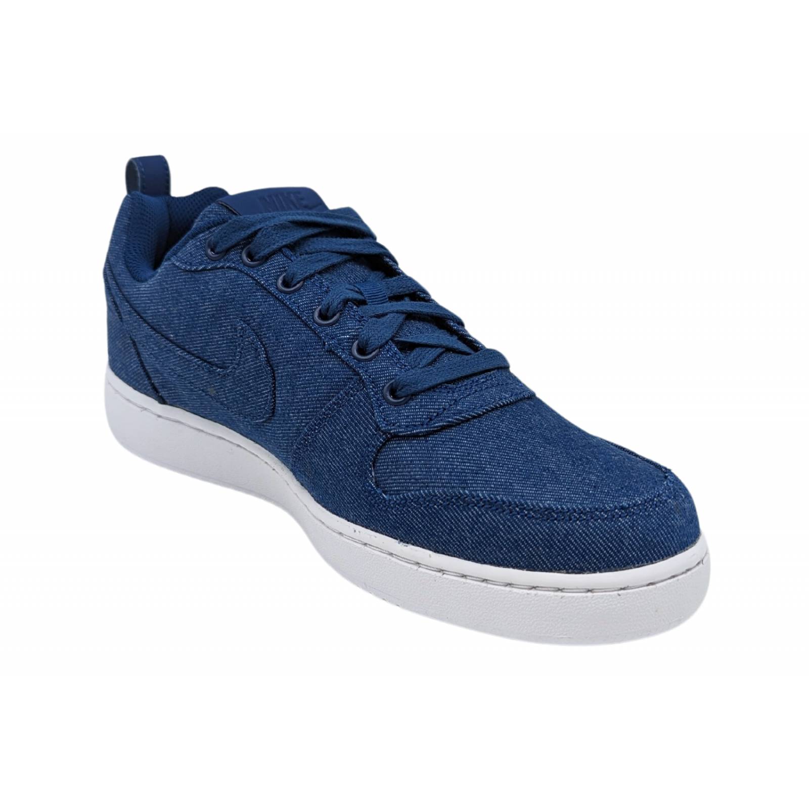 Tenis Nike Court Borough Low Prem Azul-Blanco 844881 440 Para Hombre 