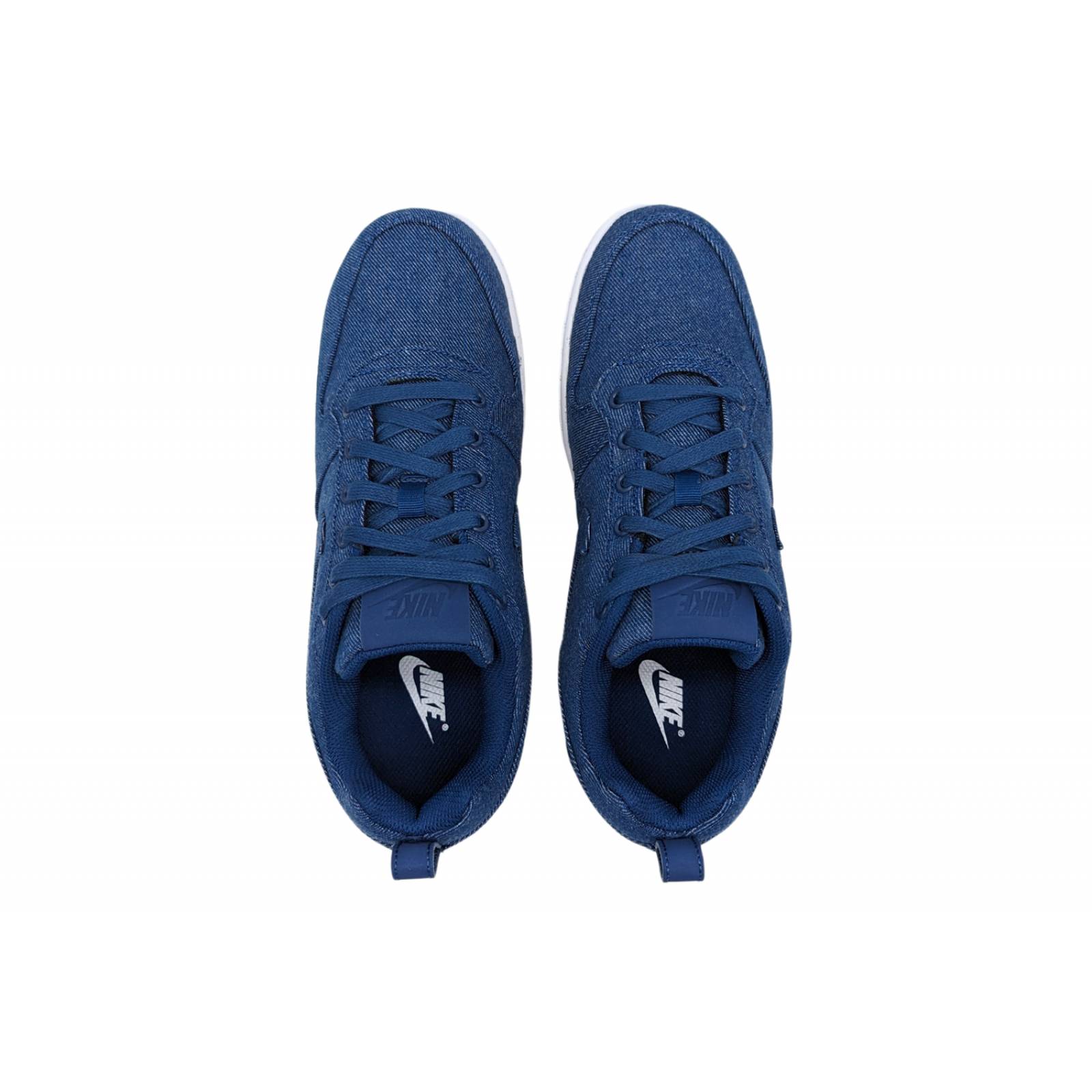 Tenis Nike Court Borough Low Prem Azul-Blanco 844881 440 Para Hombre 
