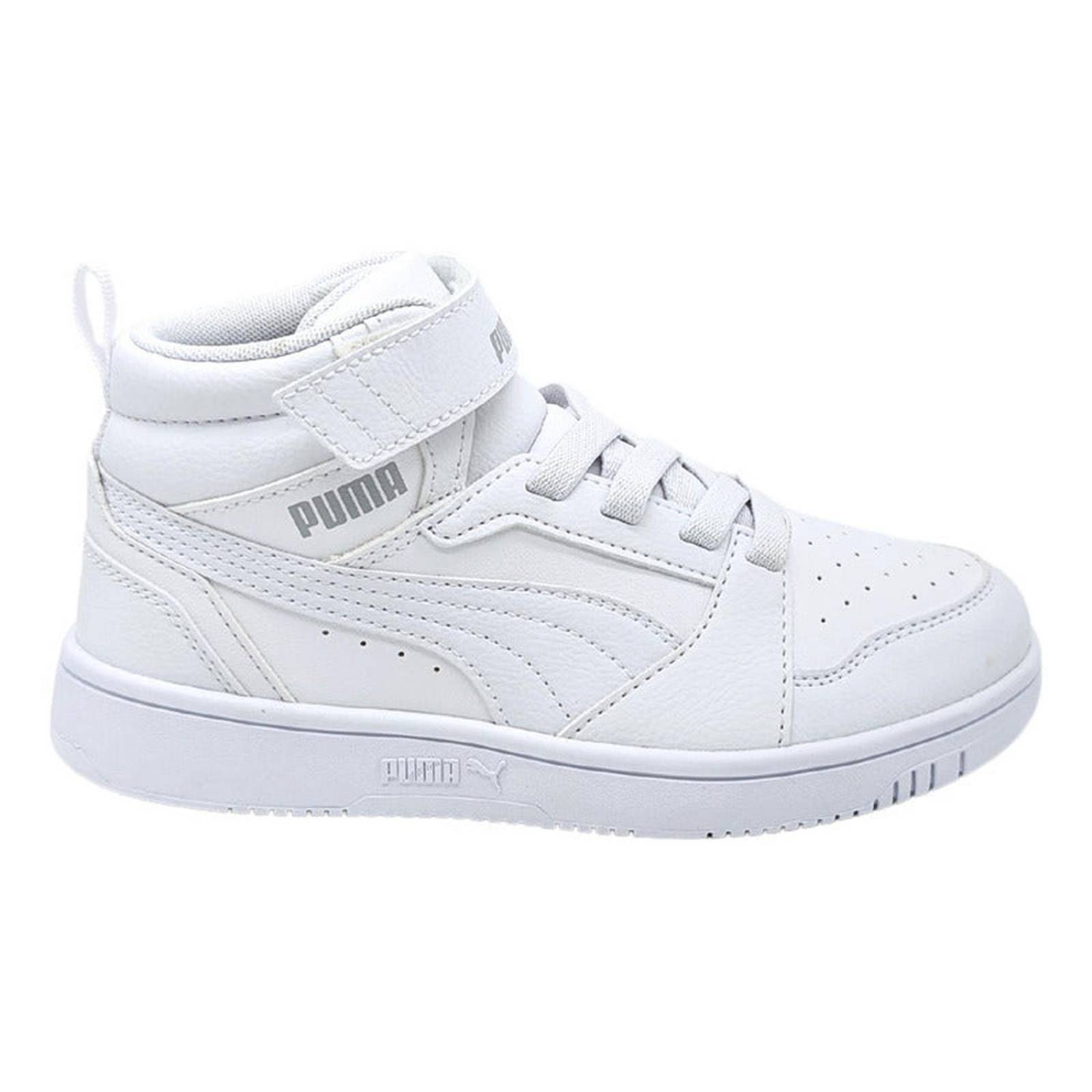 Tenis Puma Rebound V6 Mid Bota 39383205 Niños Clasico
