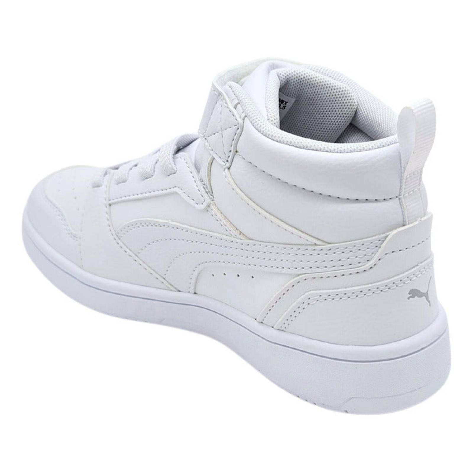 Tenis Puma Rebound V6 Mid Bota 39383205 Niños Clasico