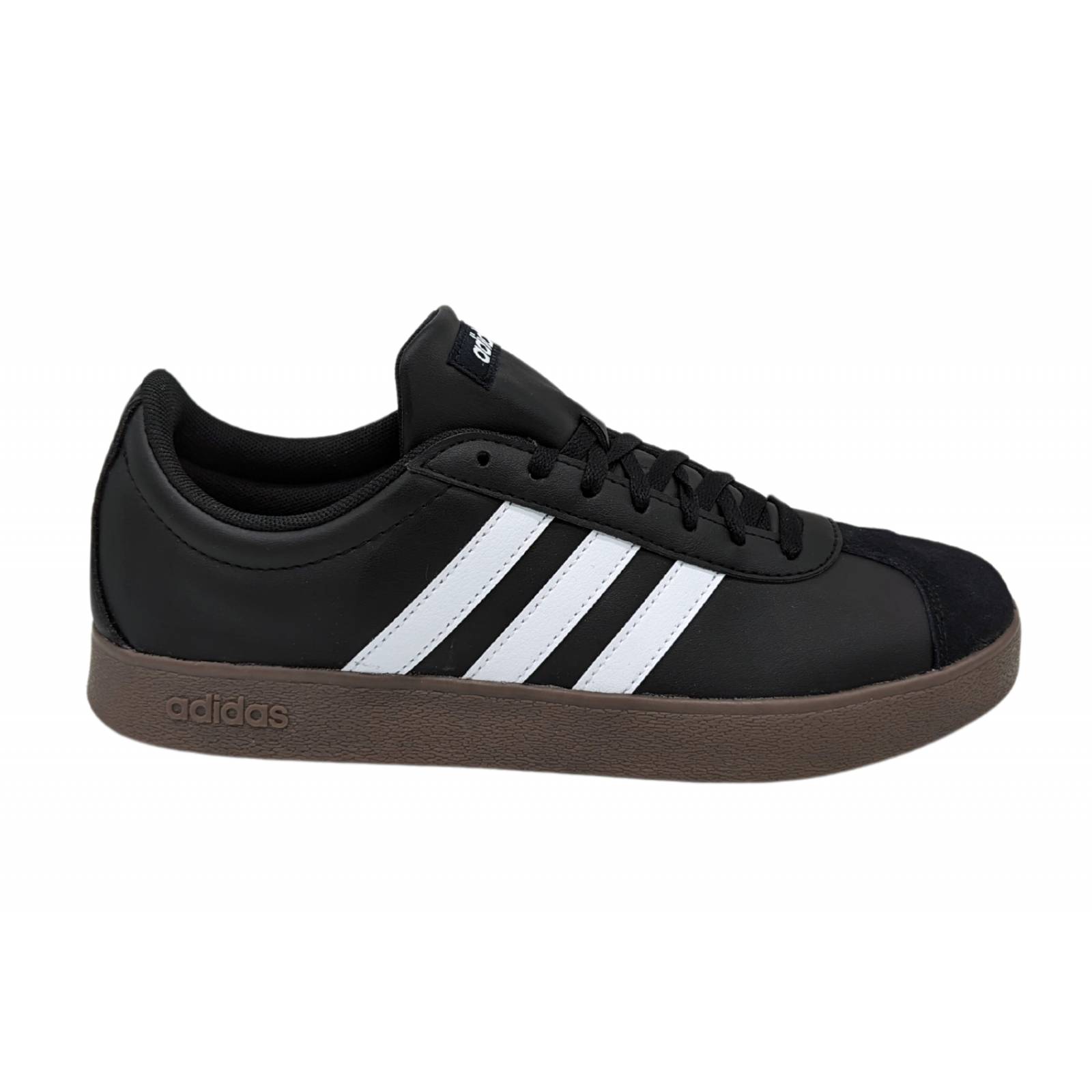 Tenis Adidas Vl Court Base Negro Skate ID3715 Para Mujer 
