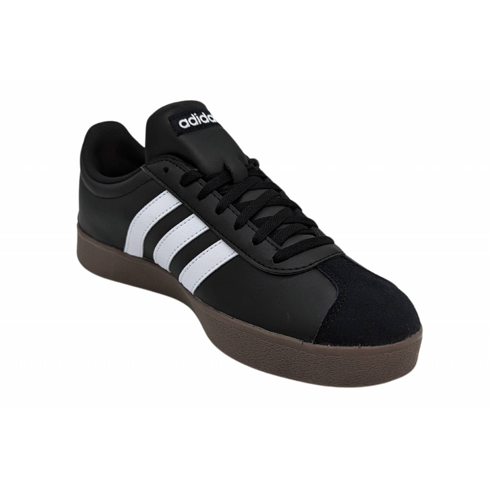 Tenis Adidas Vl Court Base Negro Skate ID3715 Para Mujer 