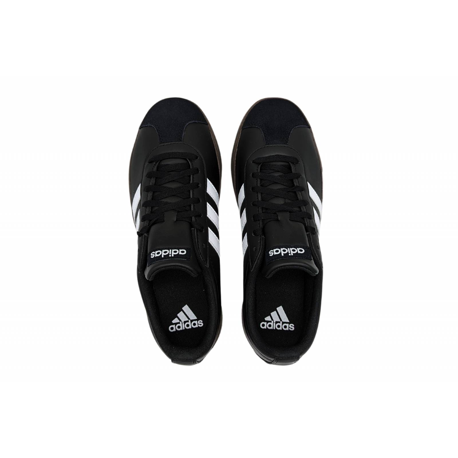 Tenis Adidas Vl Court Base Negro Skate ID3715 Para Mujer 