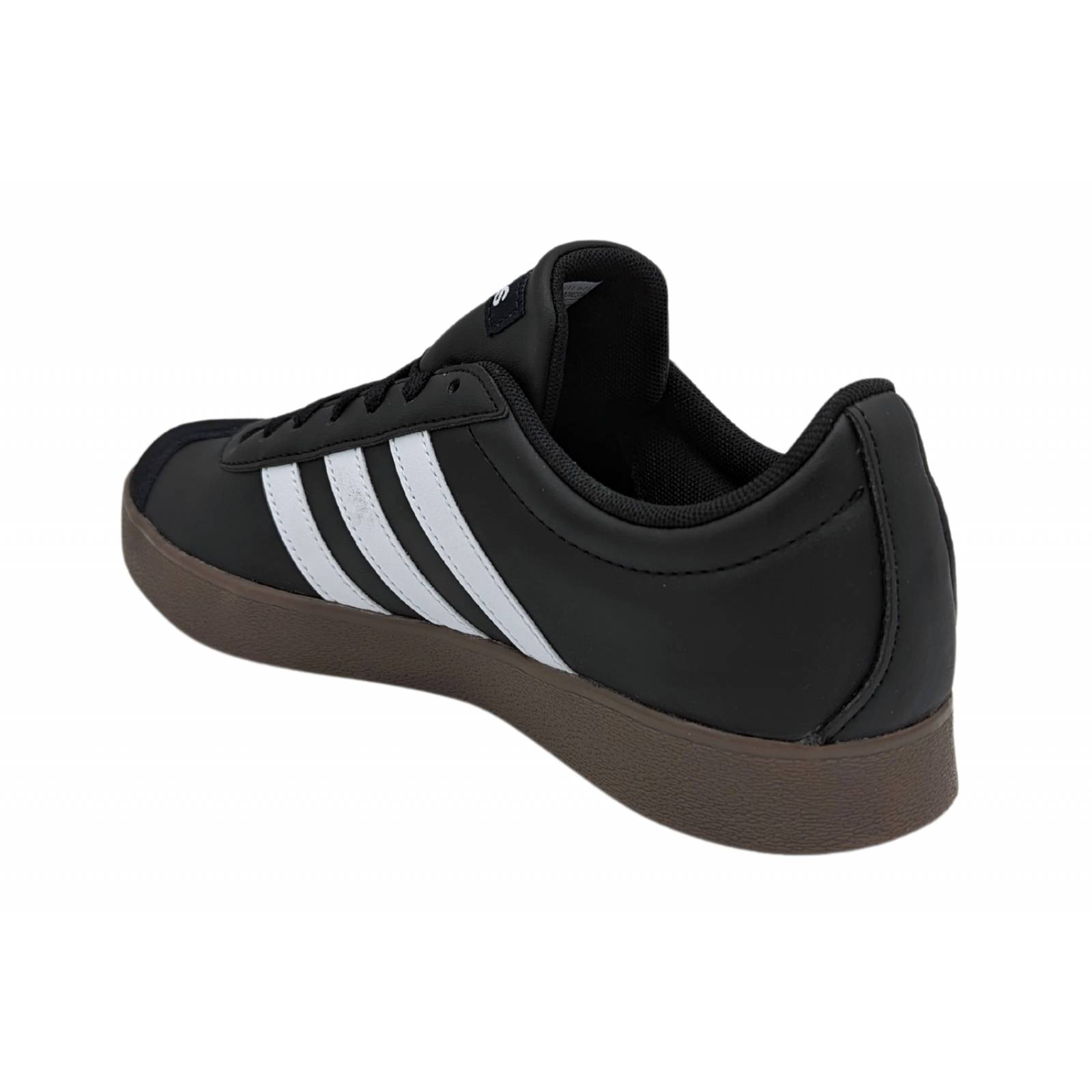 Tenis Adidas Vl Court Base Negro Skate ID3715 Para Mujer 