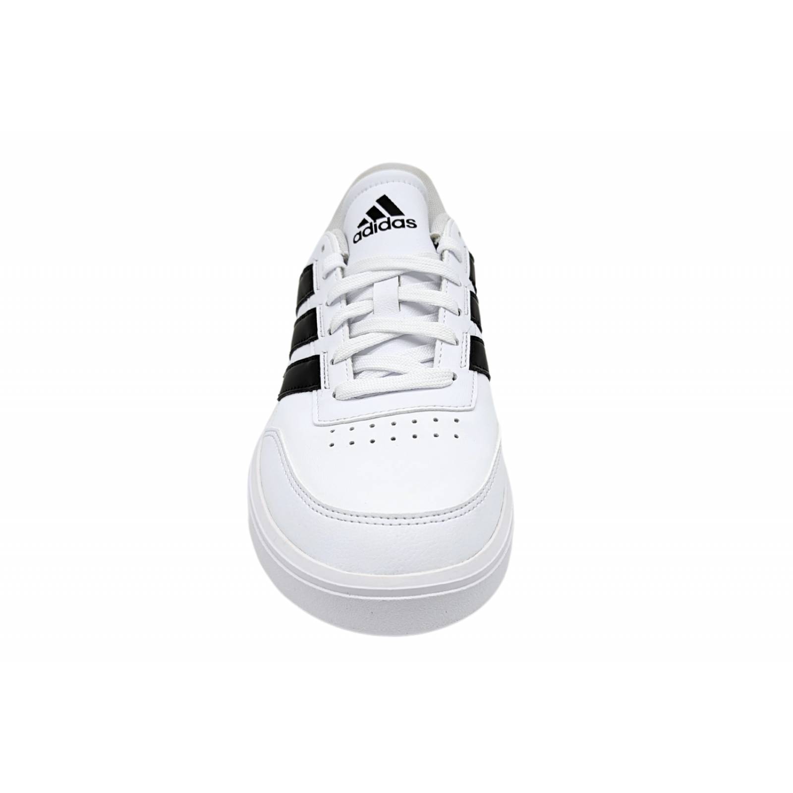 Tenis Adidas CourtBlock Blanco Franjas Negras IF4033 Para Hombre 