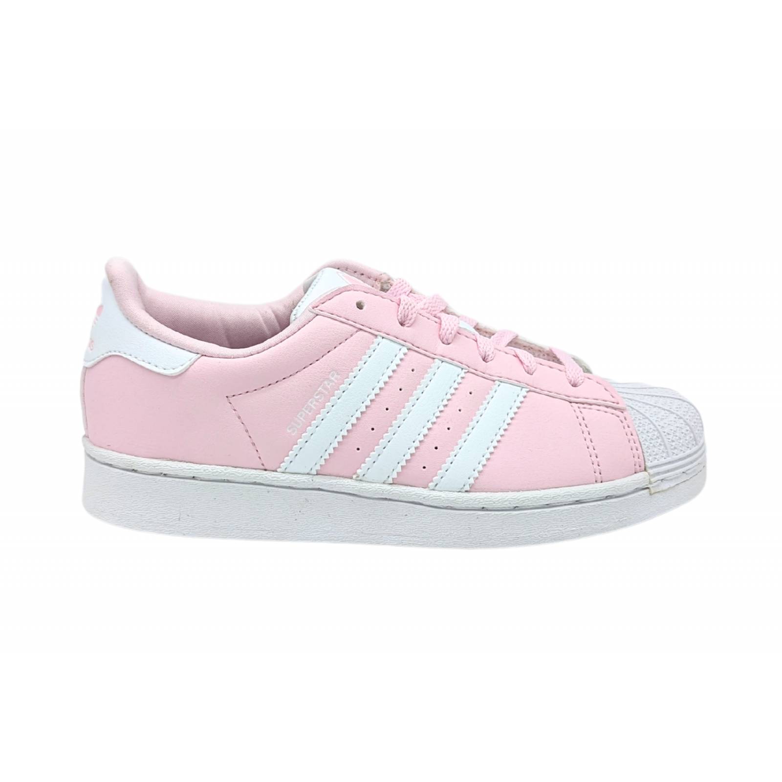 Tenis Adidas Superstar C Rosa-Blanco IG0258 Para Niñas 