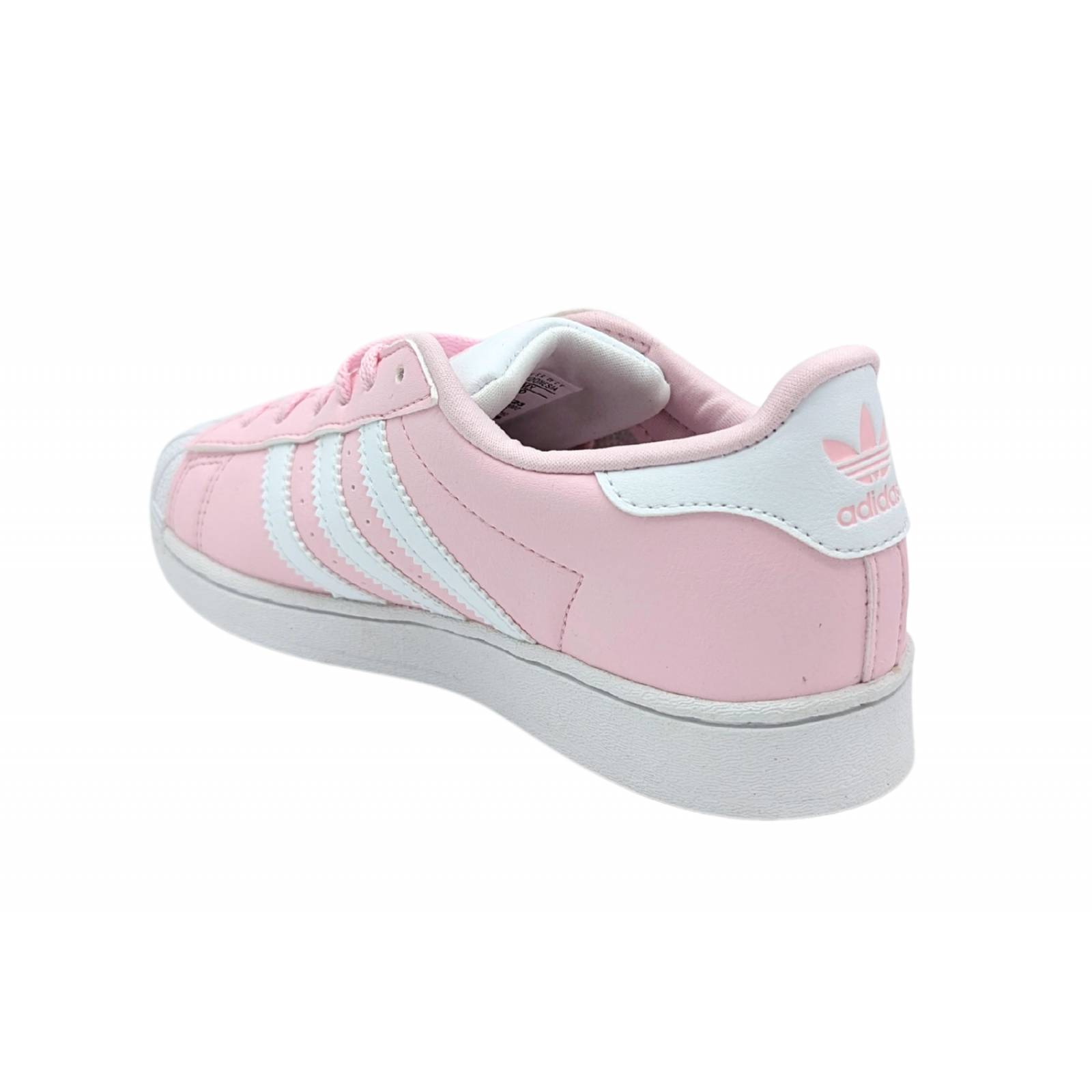 Tenis Adidas Superstar C Rosa-Blanco IG0258 Para Niñas 